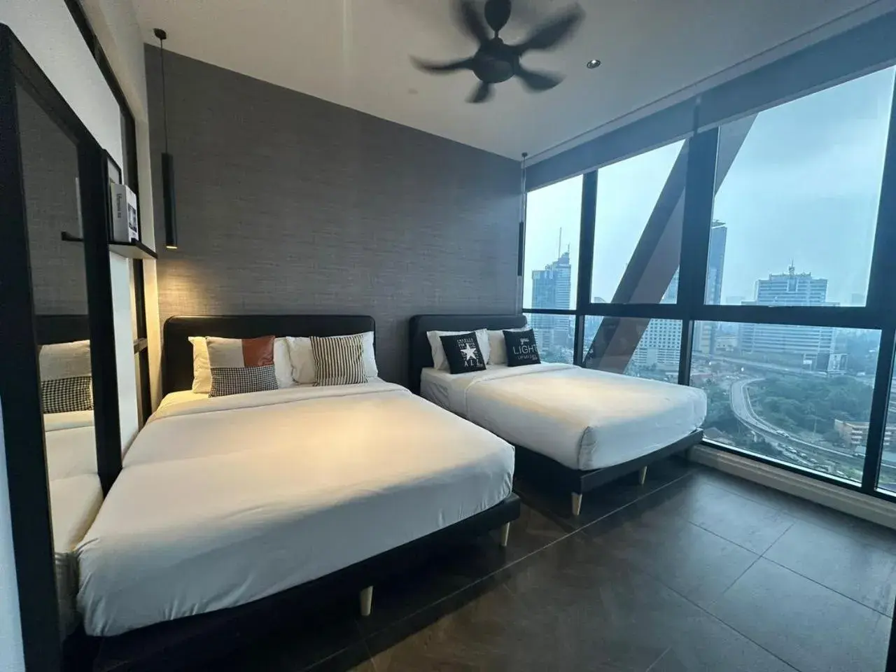 Family Room in Scarletz Suites KLCC Twin Tower by Purple Orchid Family Room in Scarletz Suites KLCC Twin Tower by Purple Orchid