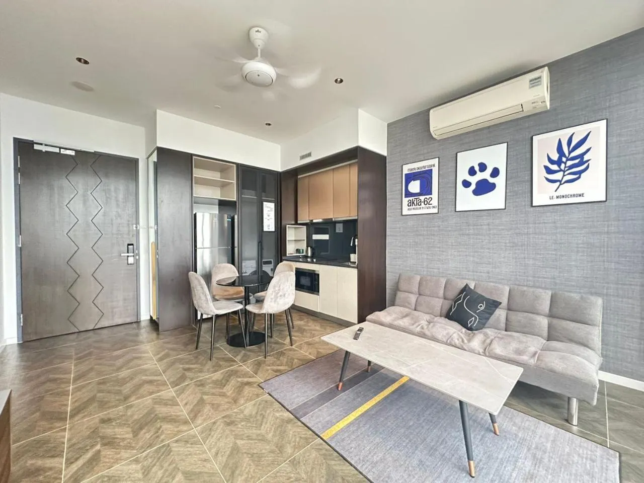 Library in Scarletz Suites KLCC Twin Tower by Purple Orchid