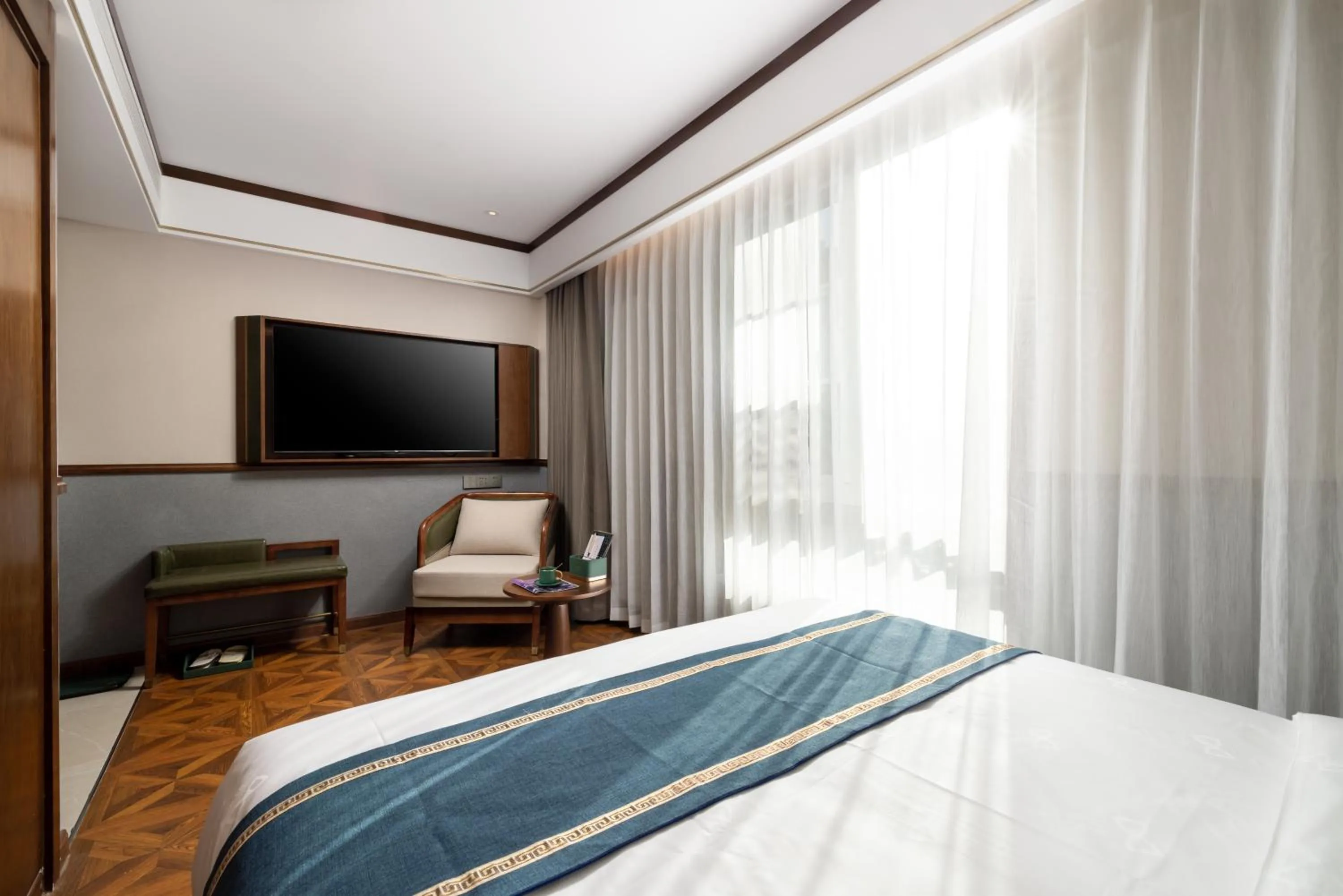 Bed in Nost algia S Hotel Beijing Liangxiang University Town