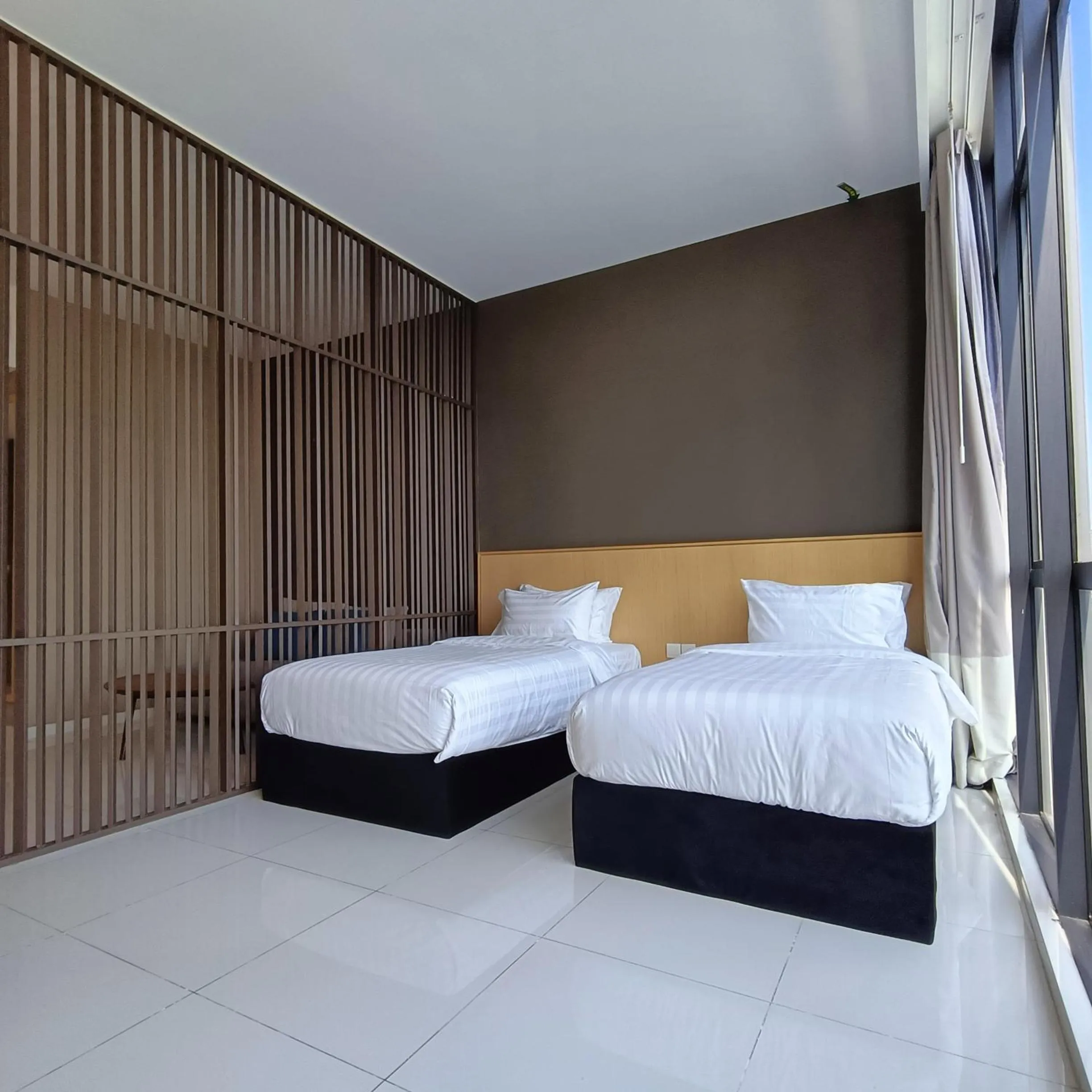 Bed in Melaka Studio Suites