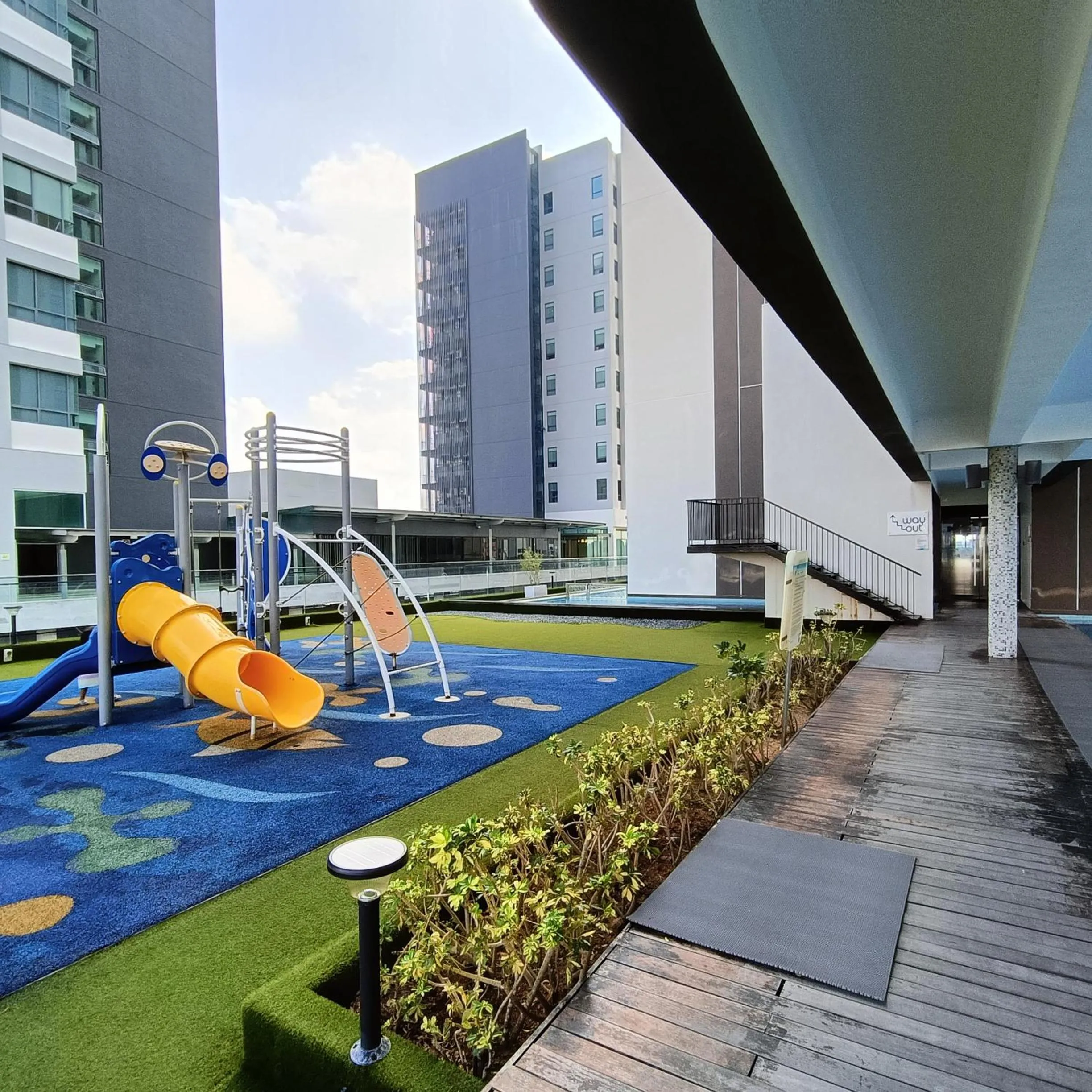 Children play ground in Melaka Studio Suites