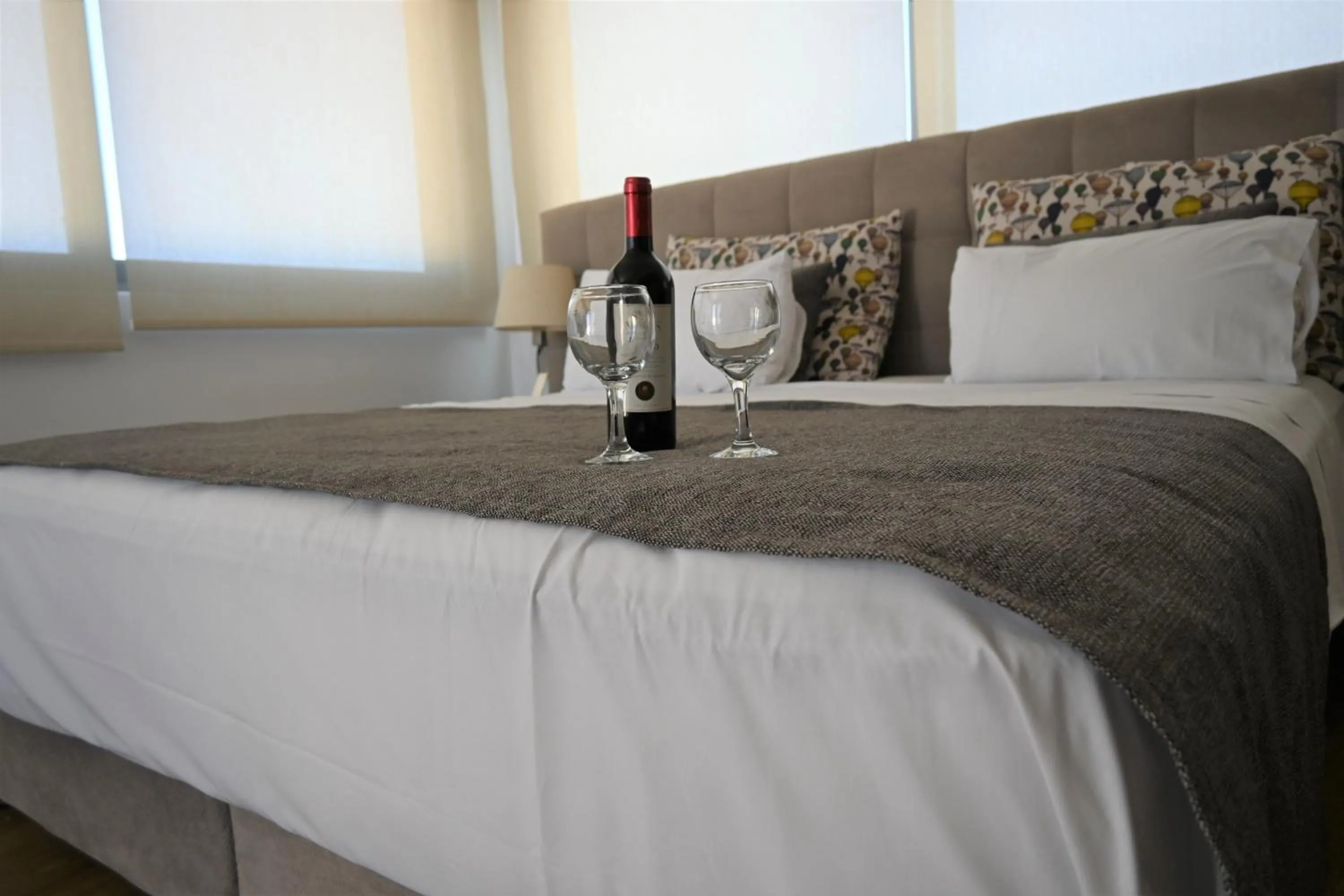 Bed in Angela Downtown Hotel