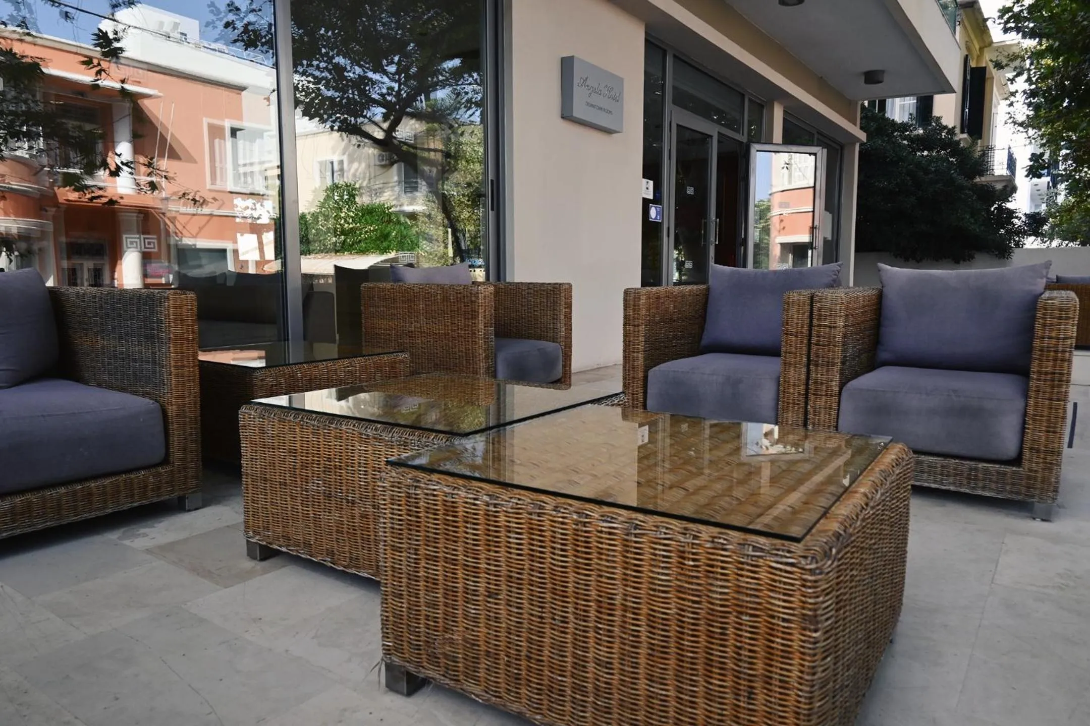 Balcony/Terrace in Angela Downtown Hotel