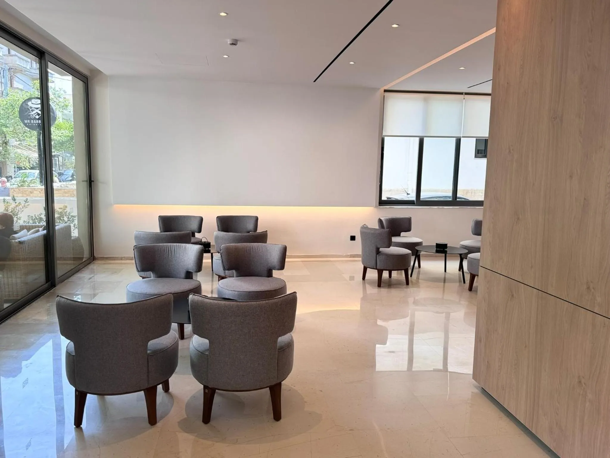 Lobby or reception in Angela Downtown Hotel