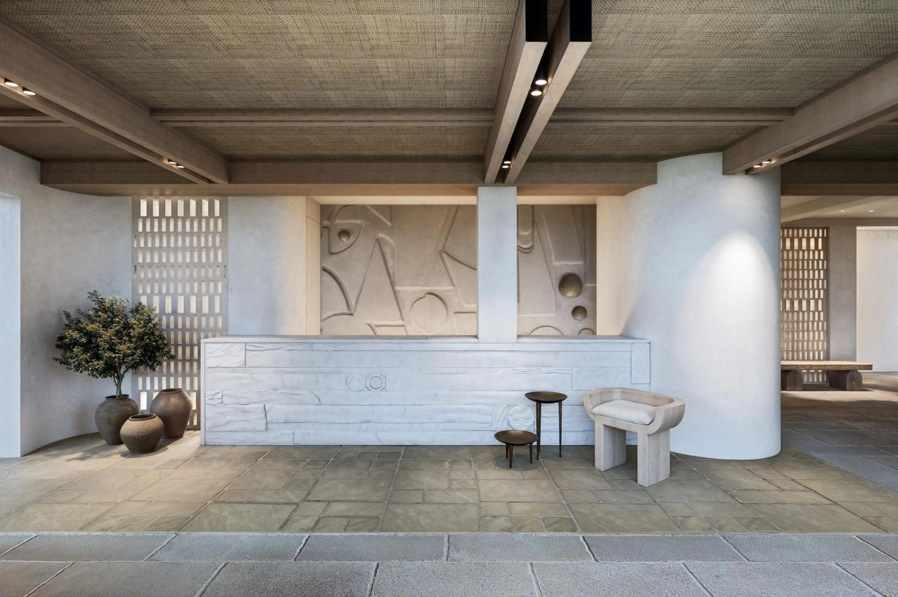 Area and facilities in Meros, Santikos Collection