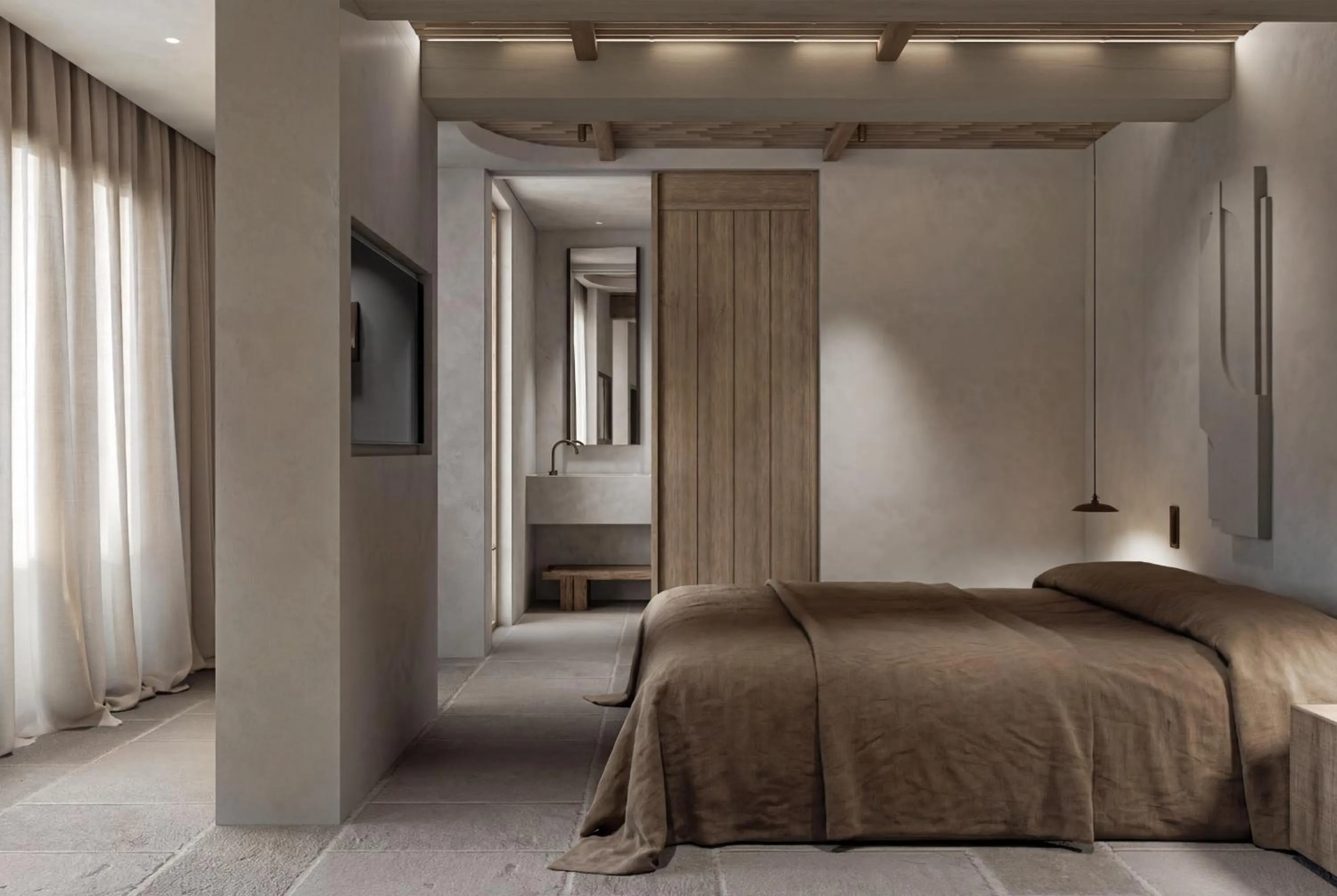 Bed in Meros, Santikos Collection