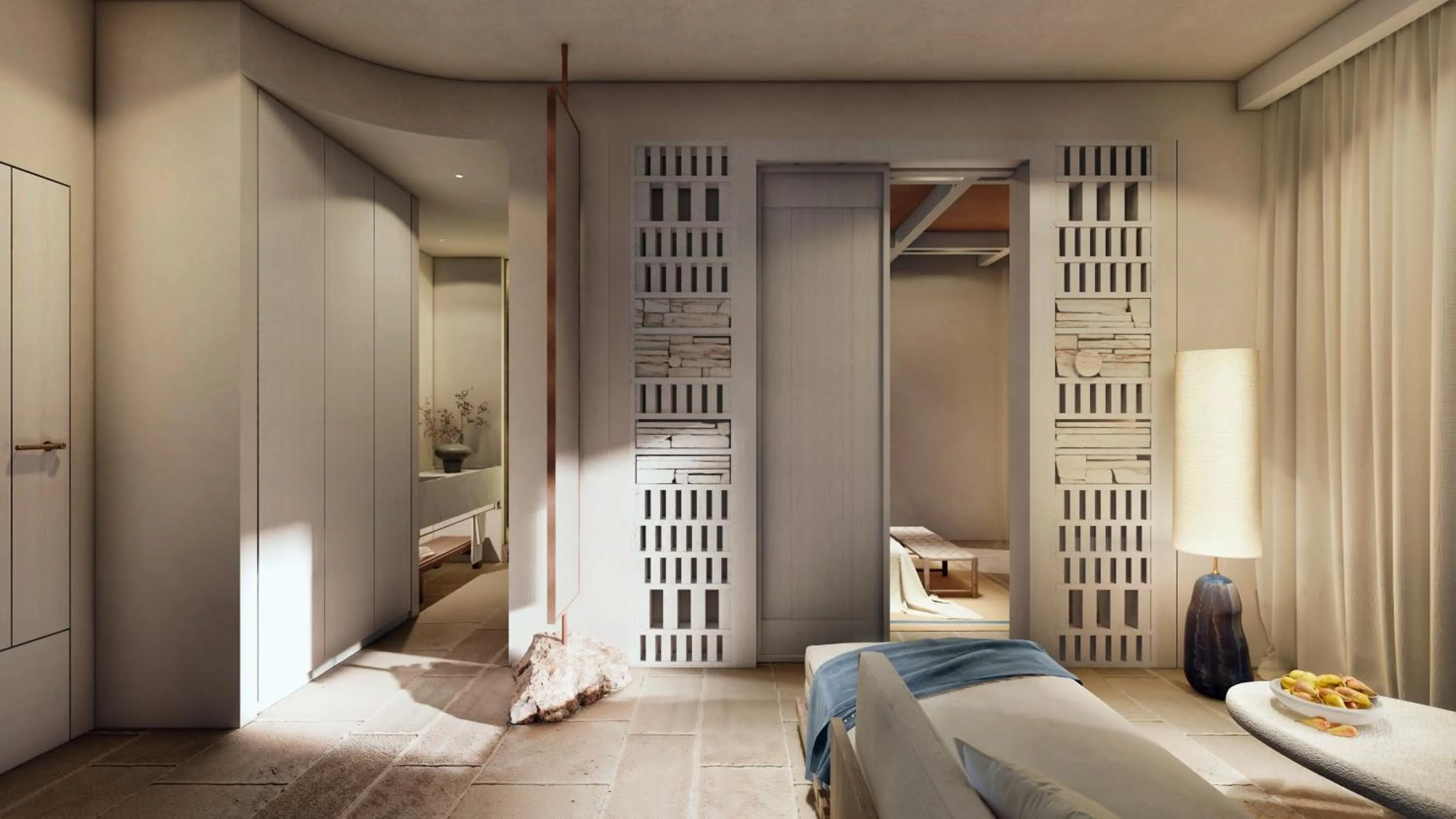 Seating area, Bed in Atlantis Hotel