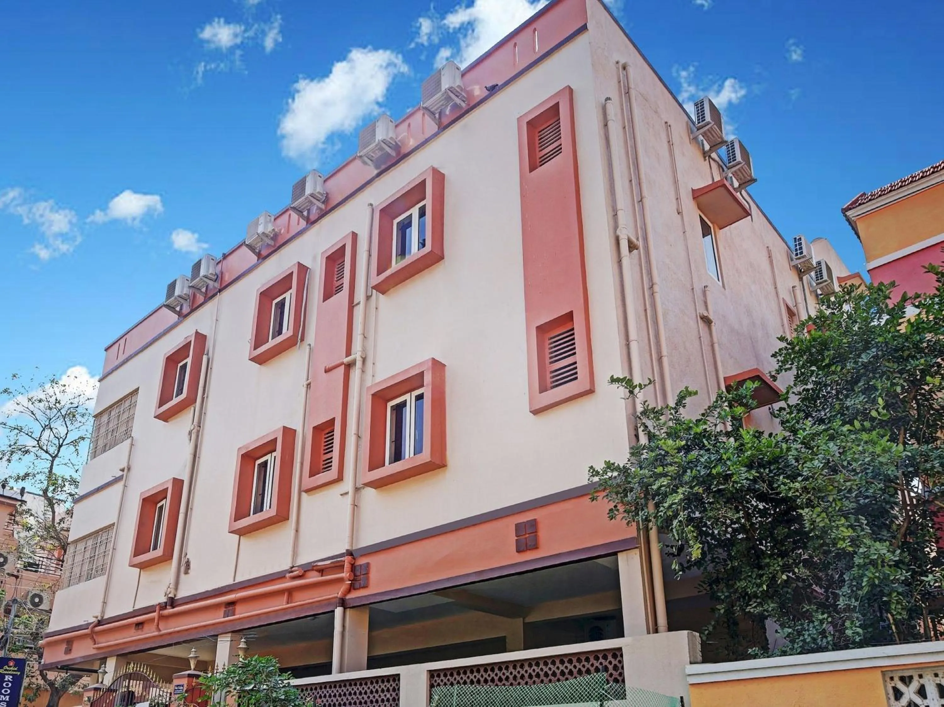 Facade/entrance in Collection O Orchid Residency Medavakkam