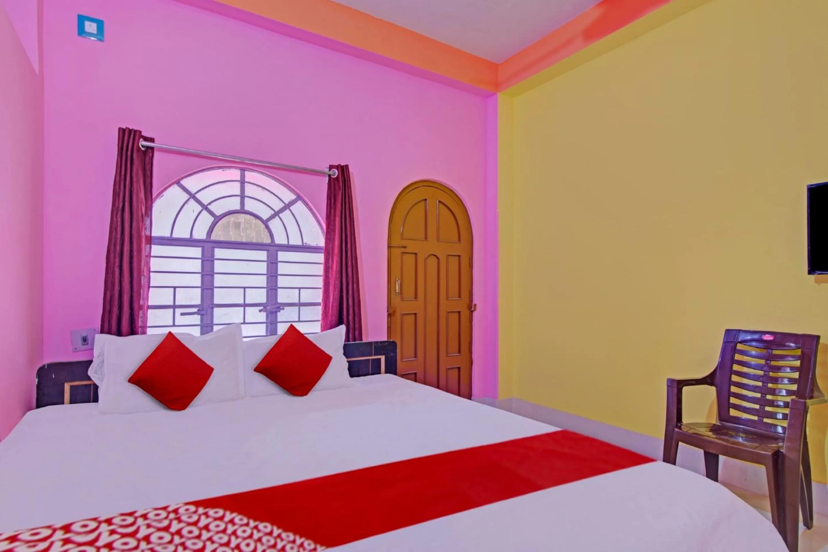 Bedroom, Bed in Hotel O Tiger Inn near Adamas University Barasat