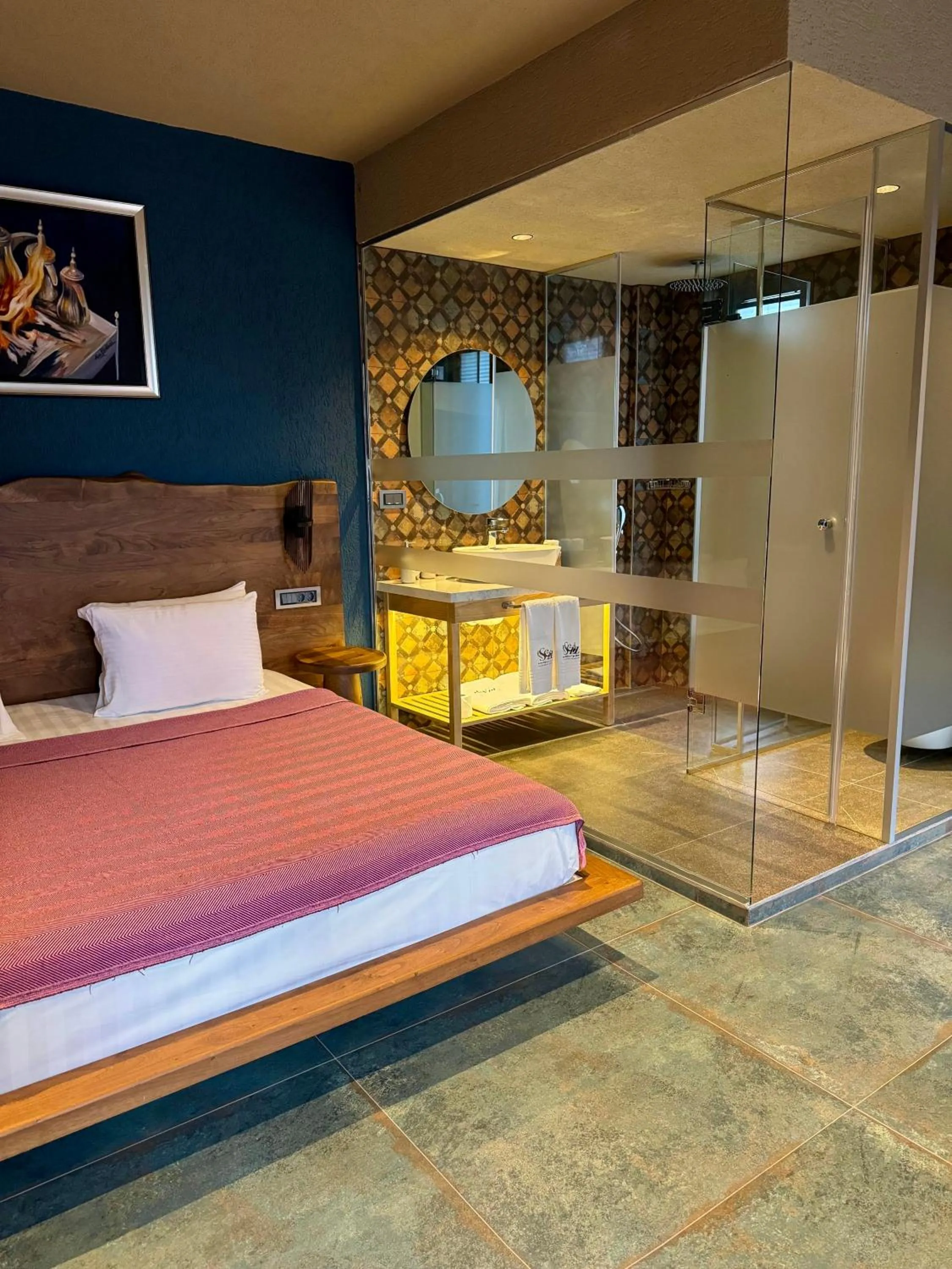 Bedroom in Sezz Hotels Spa Wellness Yalikavak Adult Only