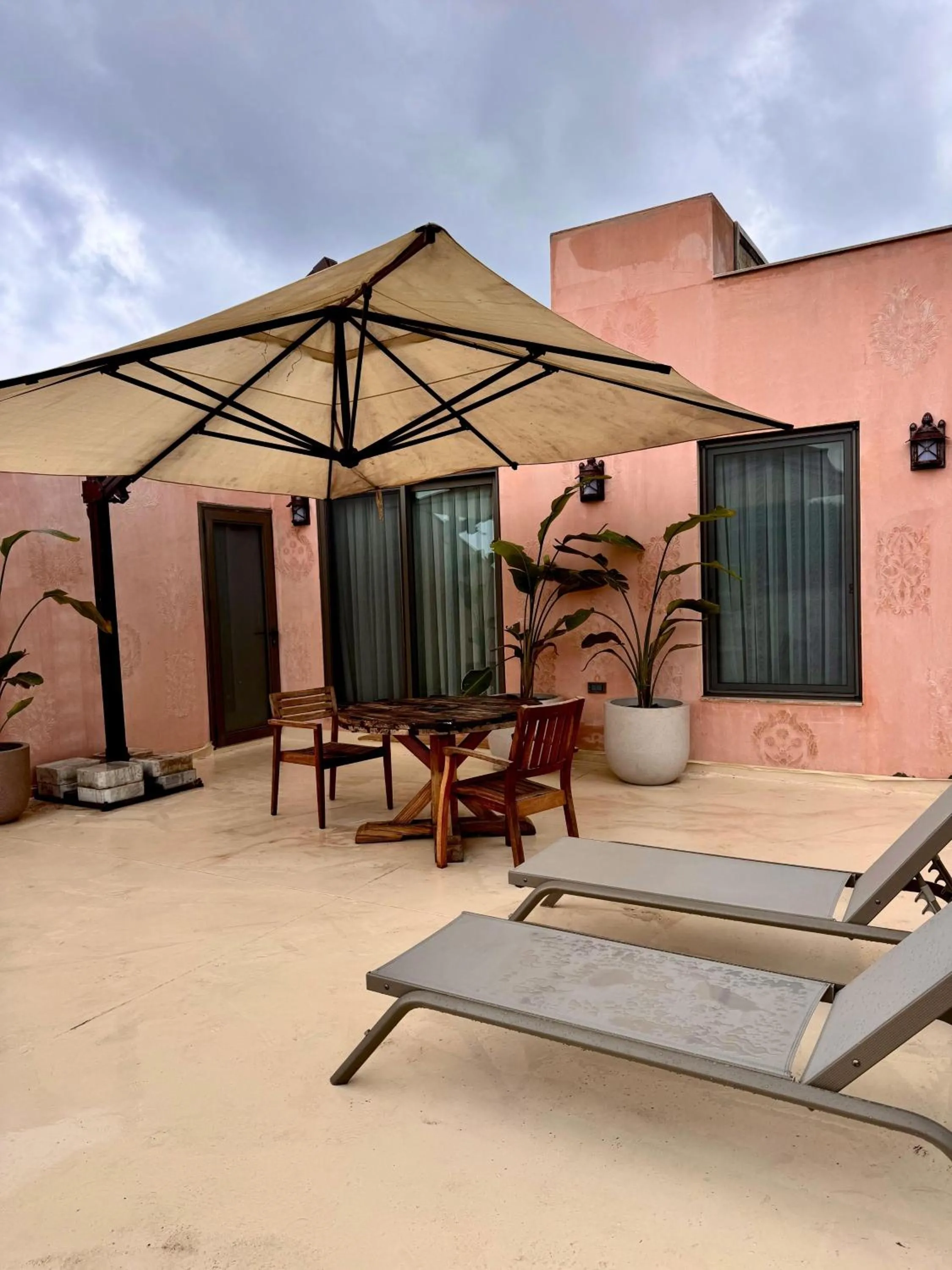 Balcony/Terrace in Sezz Hotels Spa Wellness Yalikavak Adult Only