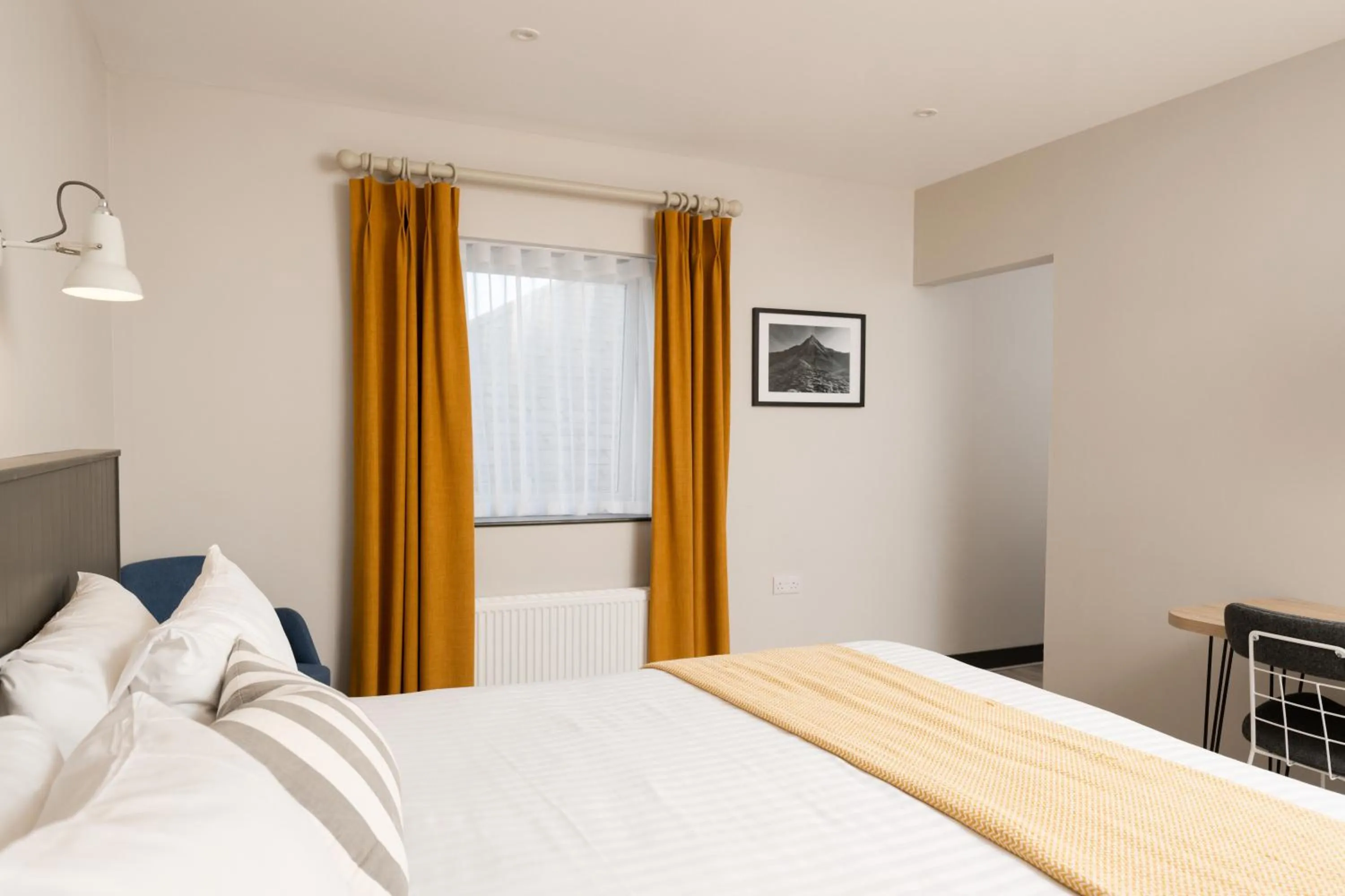 Bed in Marine Hotel Ballycastle