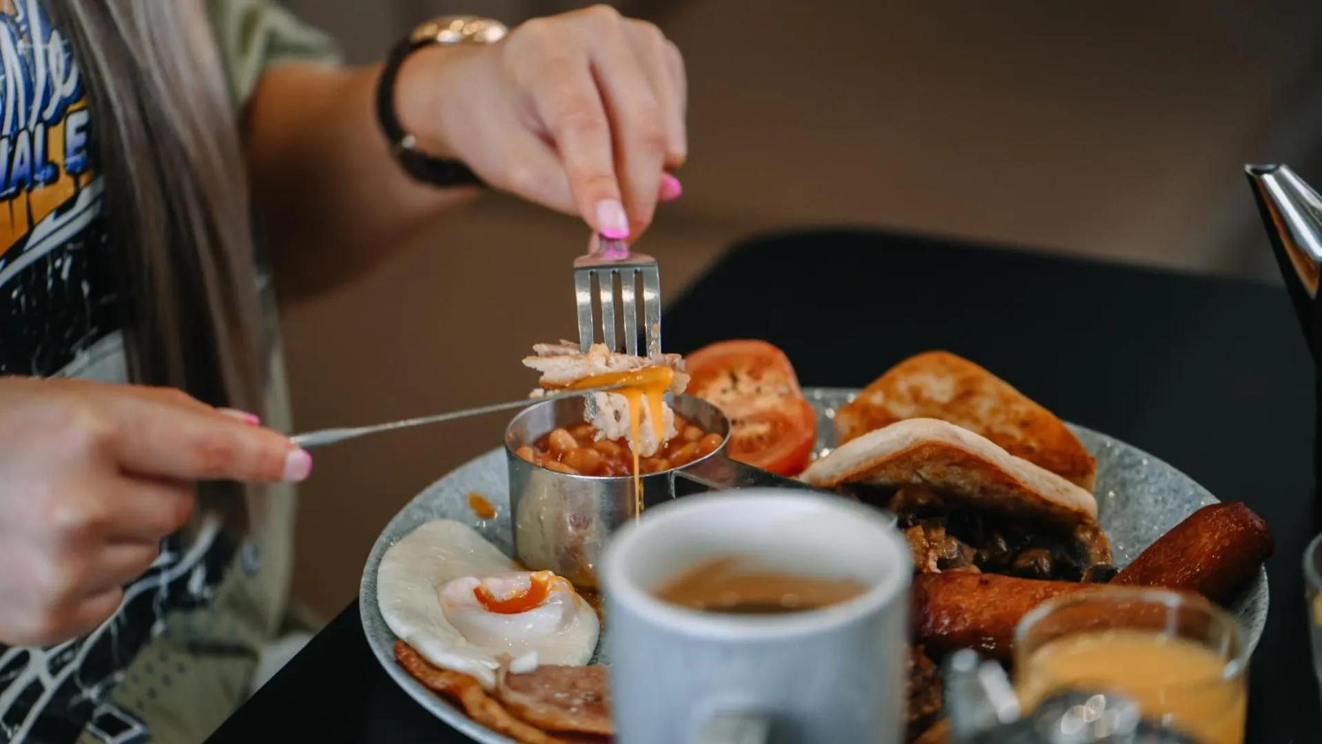 Breakfast in Marine Hotel Ballycastle