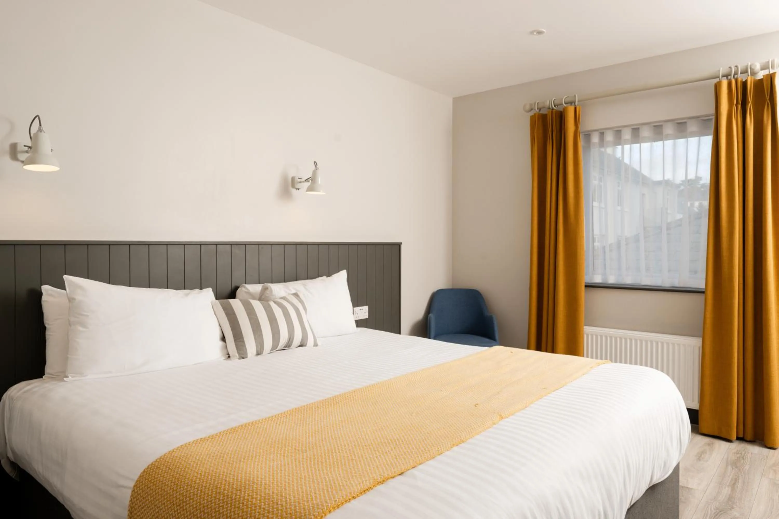 Bed in Marine Hotel Ballycastle