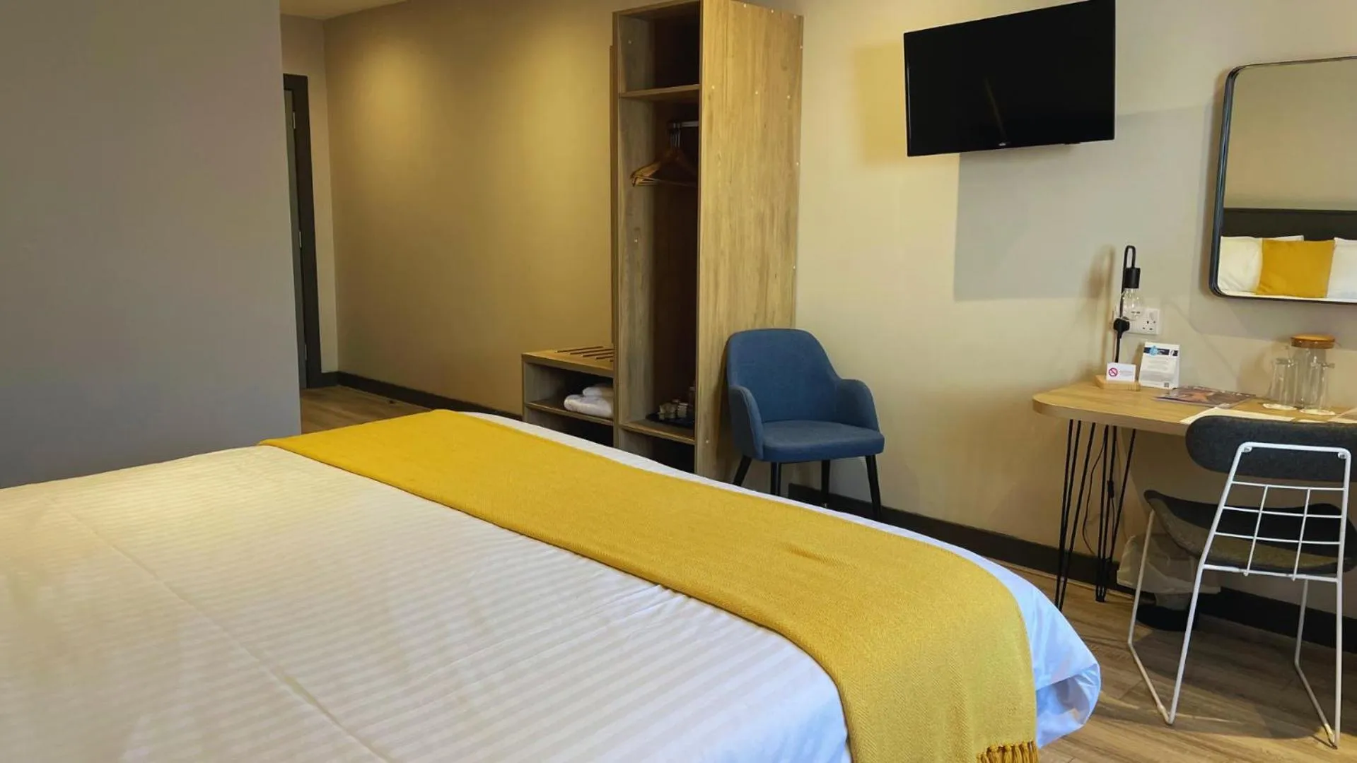 Bed in Marine Hotel Ballycastle