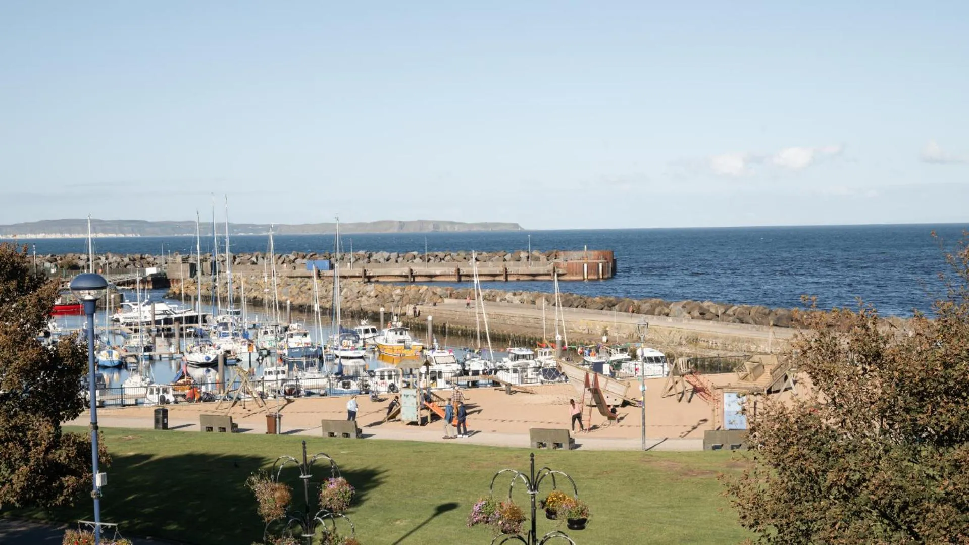 Sea view in Marine Hotel Ballycastle