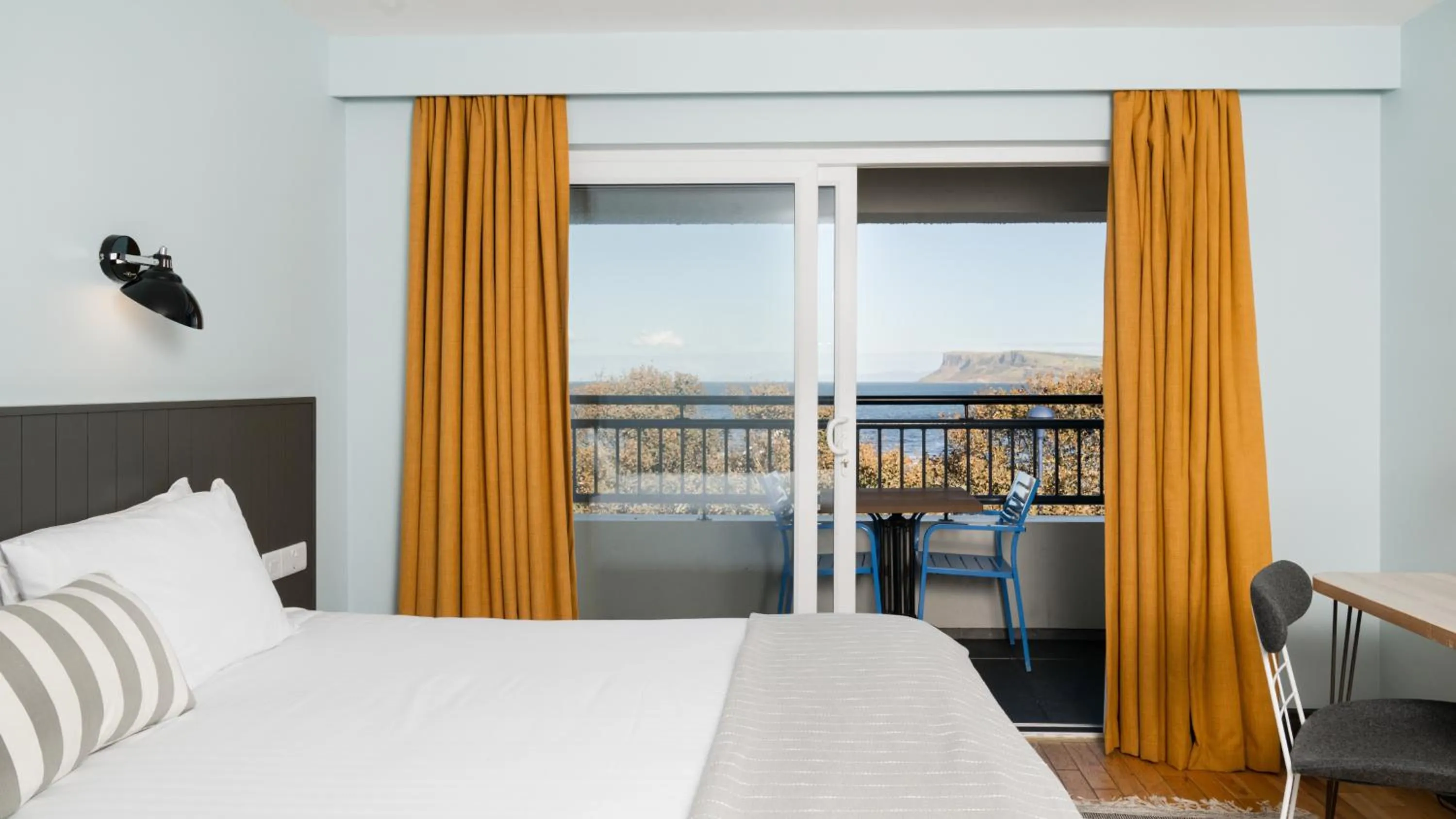 Natural landscape, Bed in Marine Hotel Ballycastle