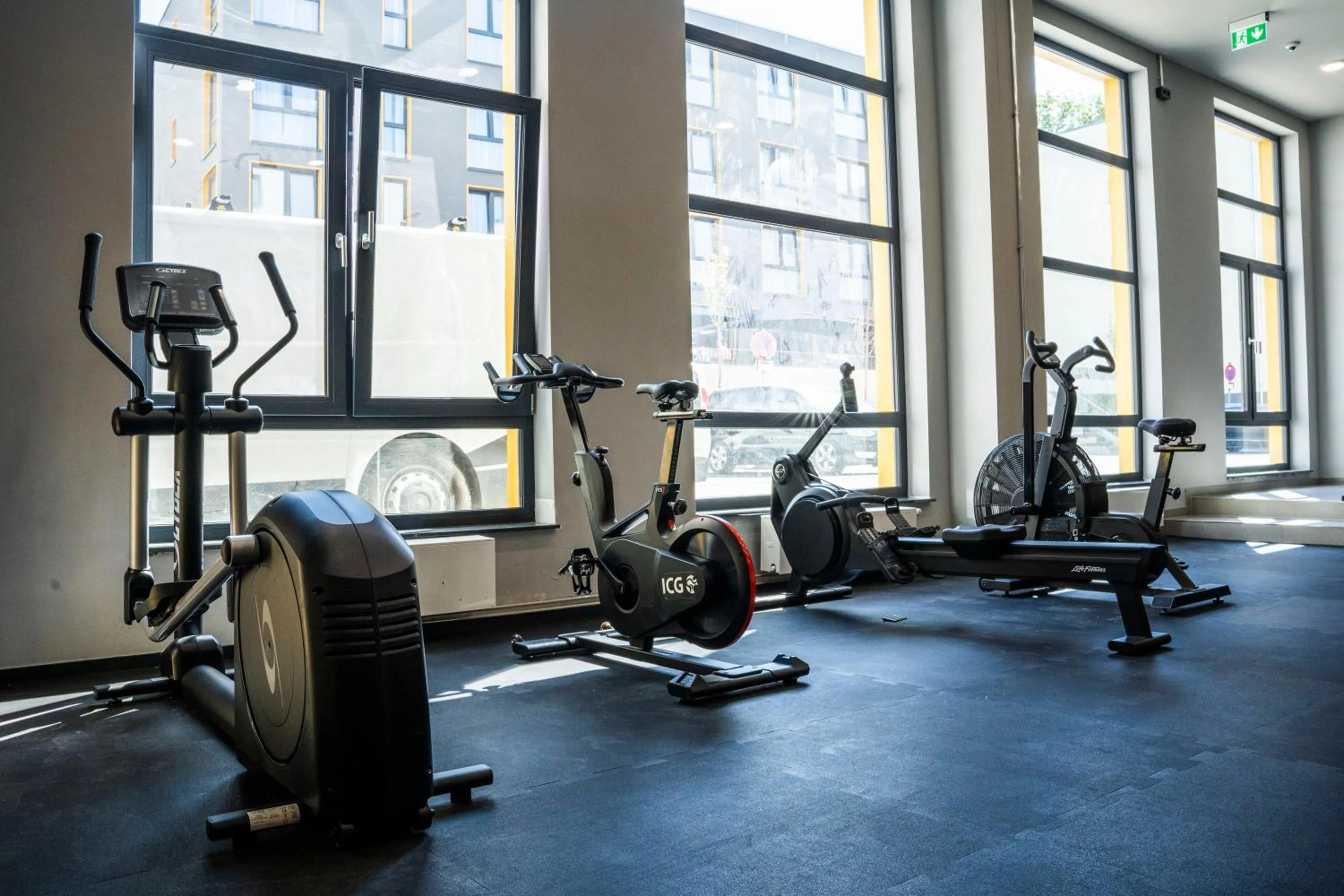 Fitness centre/facilities in The Base Berlin ONE