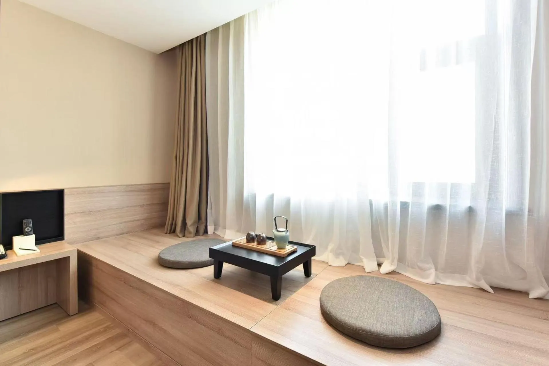 Bed in Atour Hotel Dalian Development Zone Jinma Road
