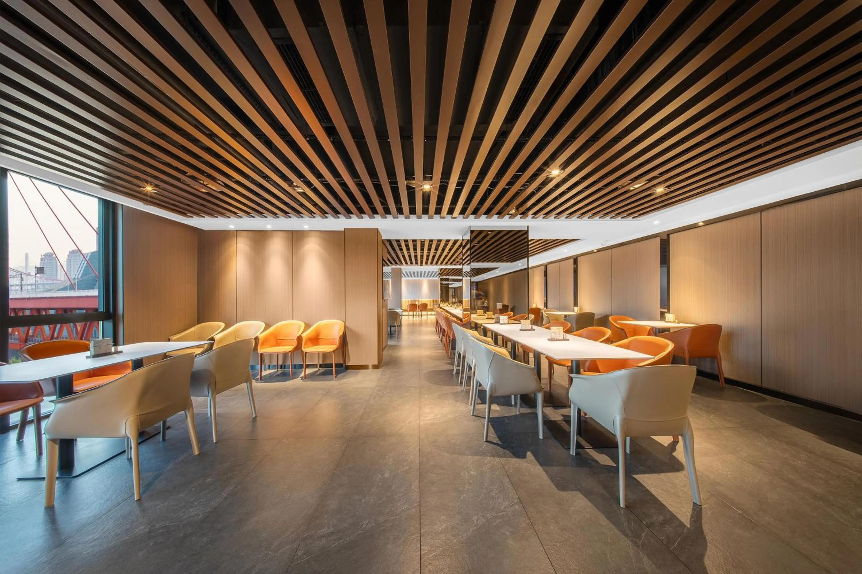 Breakfast in Atour Hotel Chongqing Hongyadong Riverview