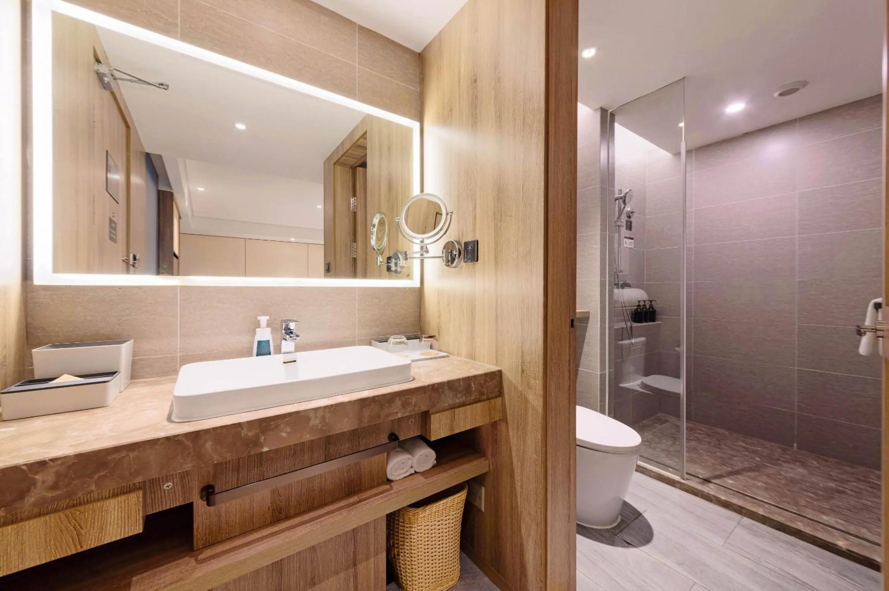 Bathroom in Atour Hotel Chongqing Hongyadong Riverview