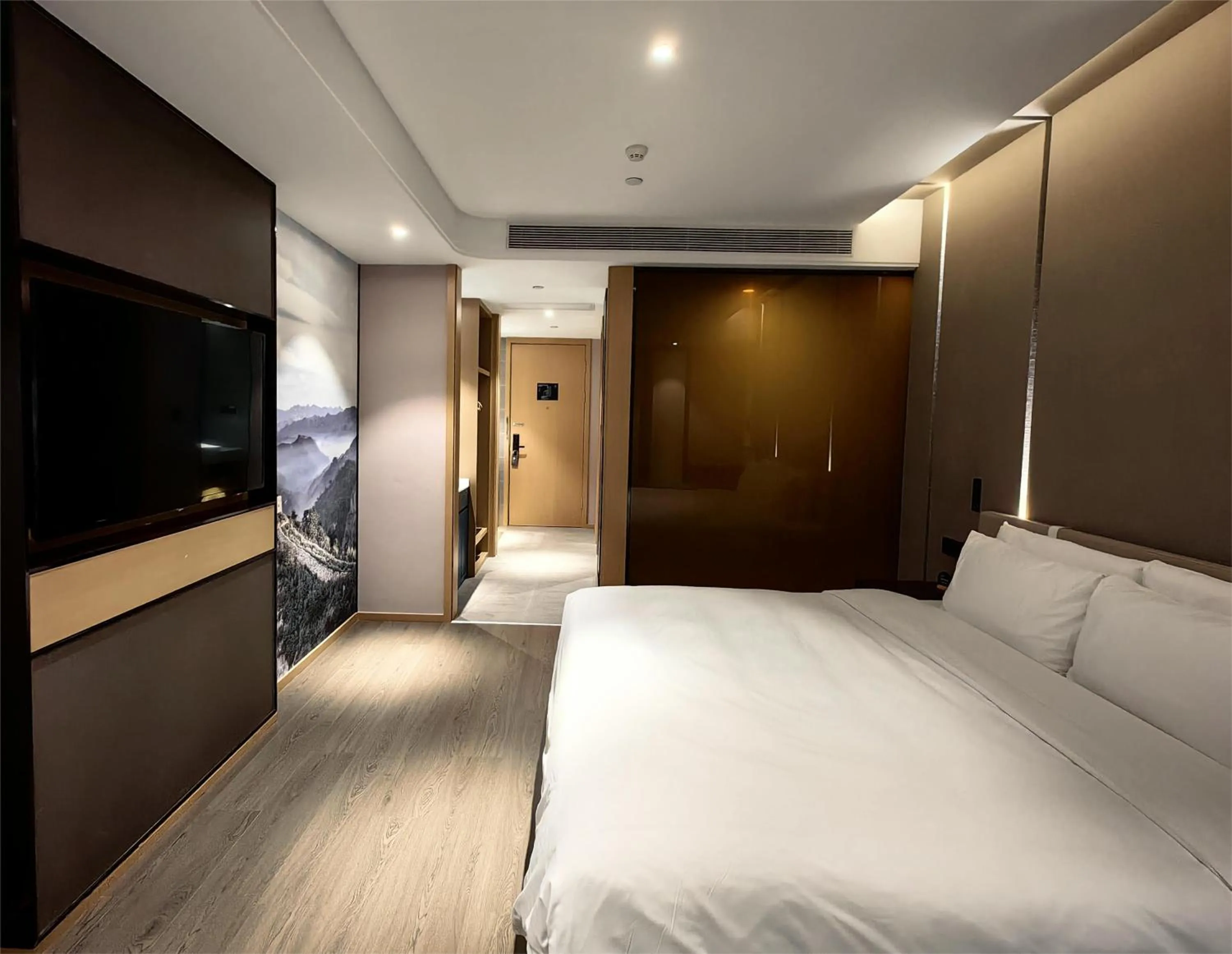 Bedroom in Atour Hotel Beijing Chaoyangmen