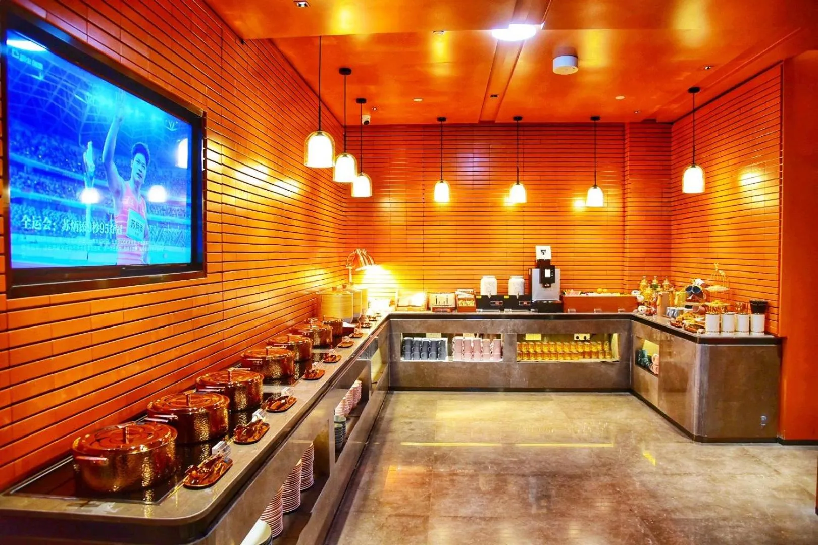 Buffet breakfast in Atour Hotel Beijing Tiananmen Wangfujing Pedestrian