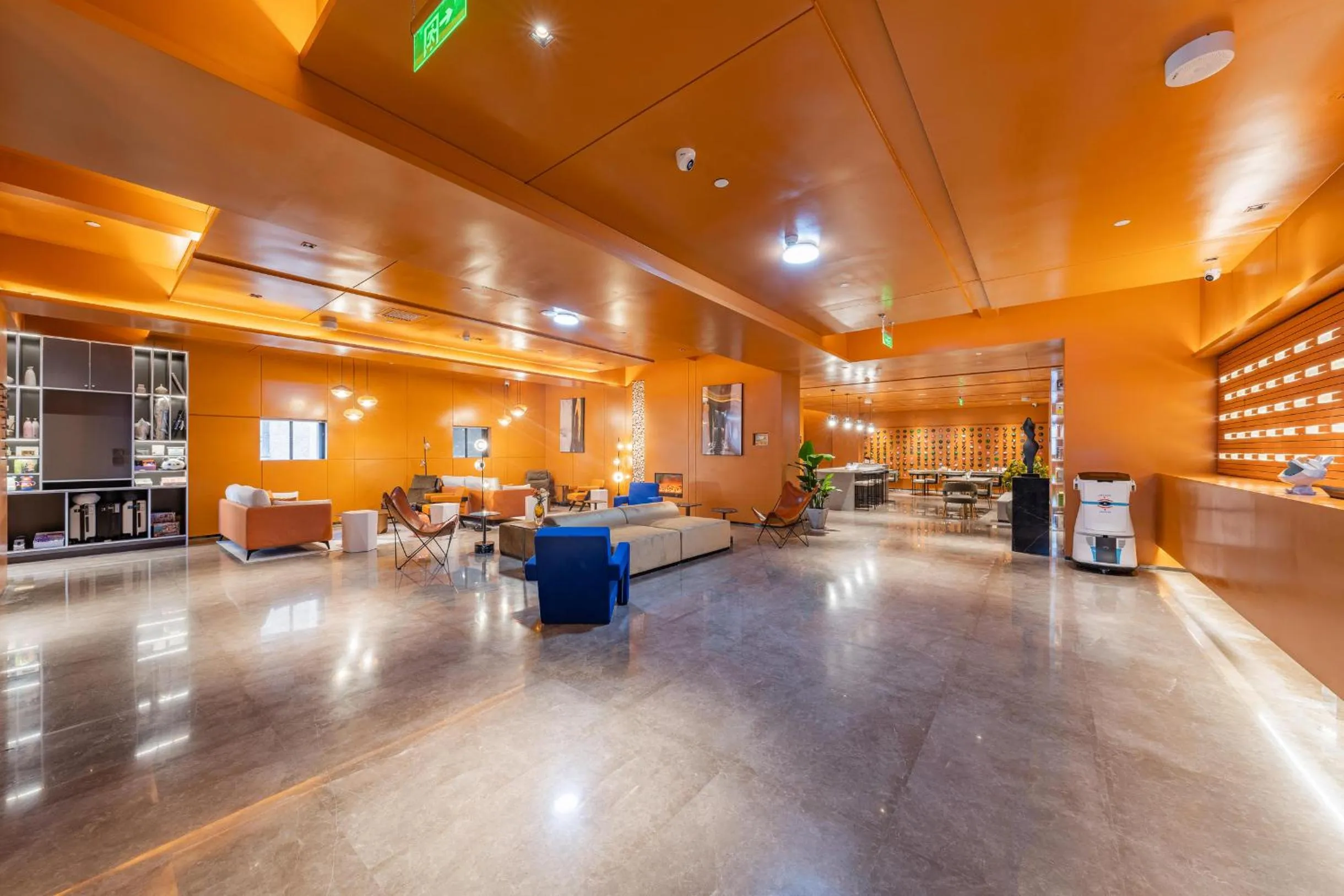 Seating area in Atour Hotel Beijing Tiananmen Wangfujing Pedestrian