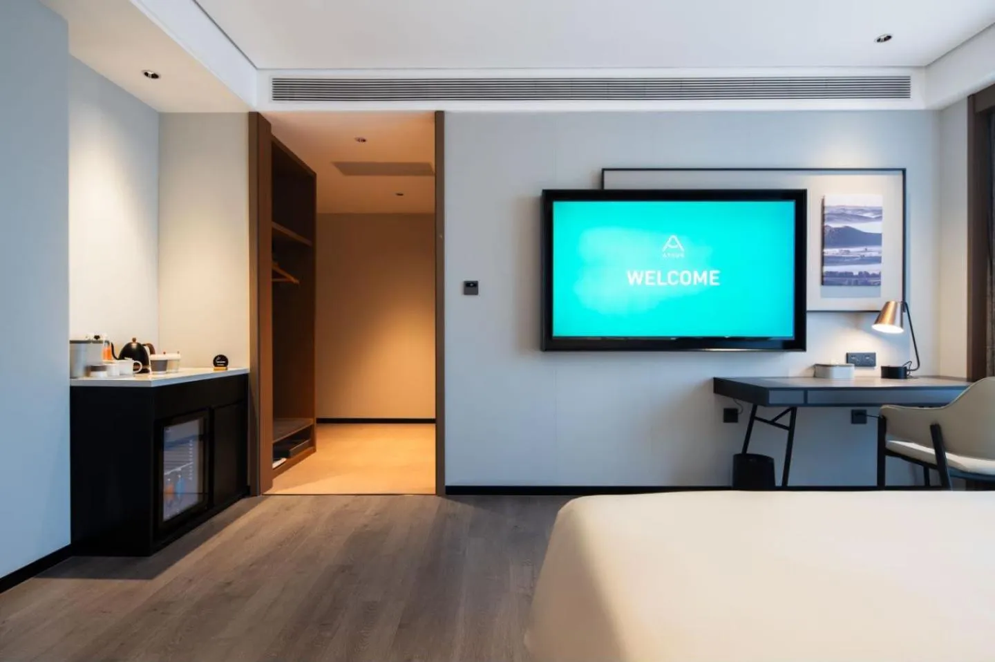 Bedroom in Atour Hotel Dalian Development Zone