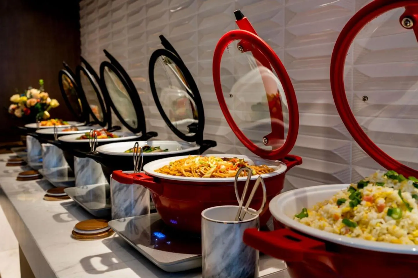 Breakfast in Atour Hotel Dalian Development Zone