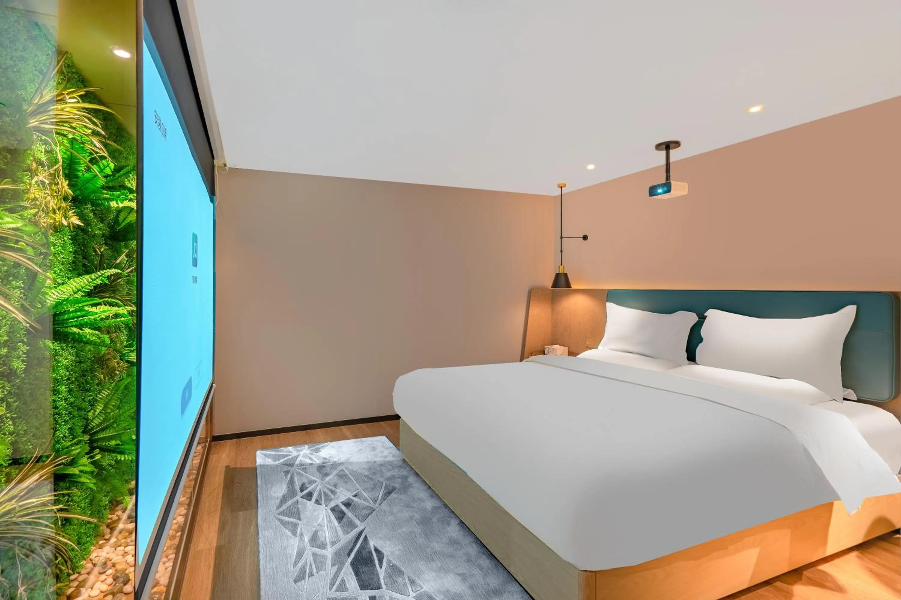 Bed in Atour X Hotel Harbin West Railway Station