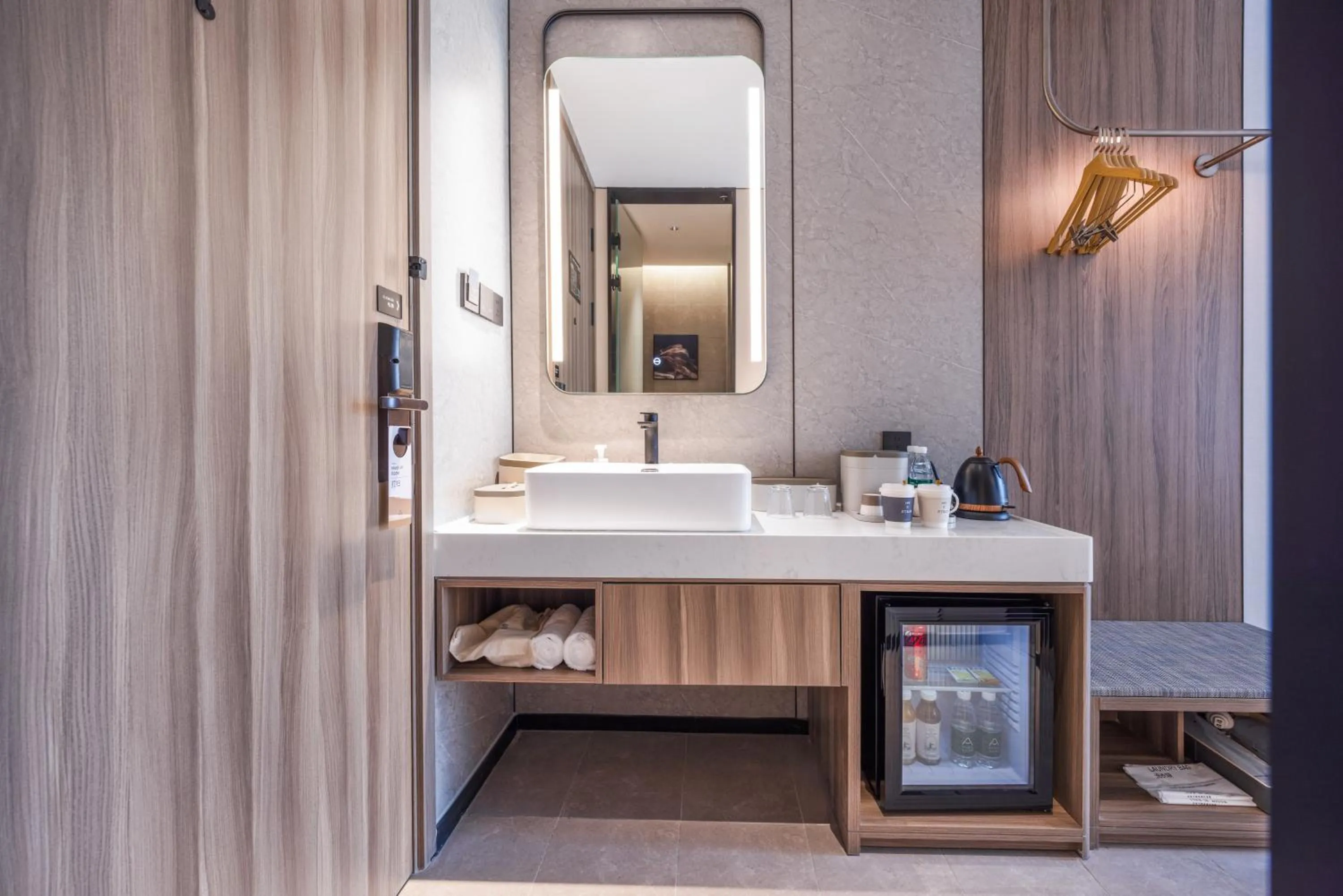 Bedroom in Atour X Hotel The Bund East Nanjing Road