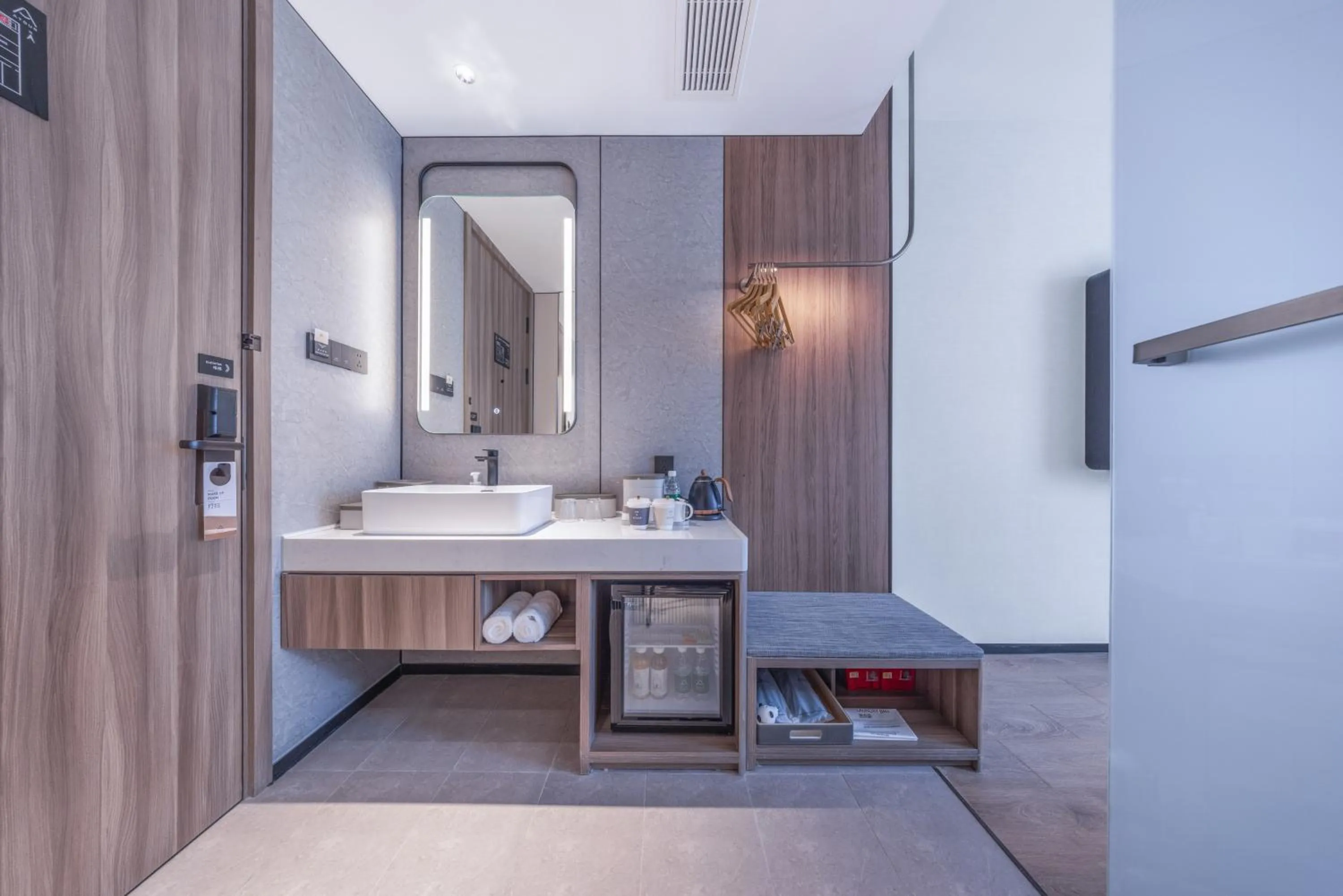 Bedroom in Atour X Hotel The Bund East Nanjing Road