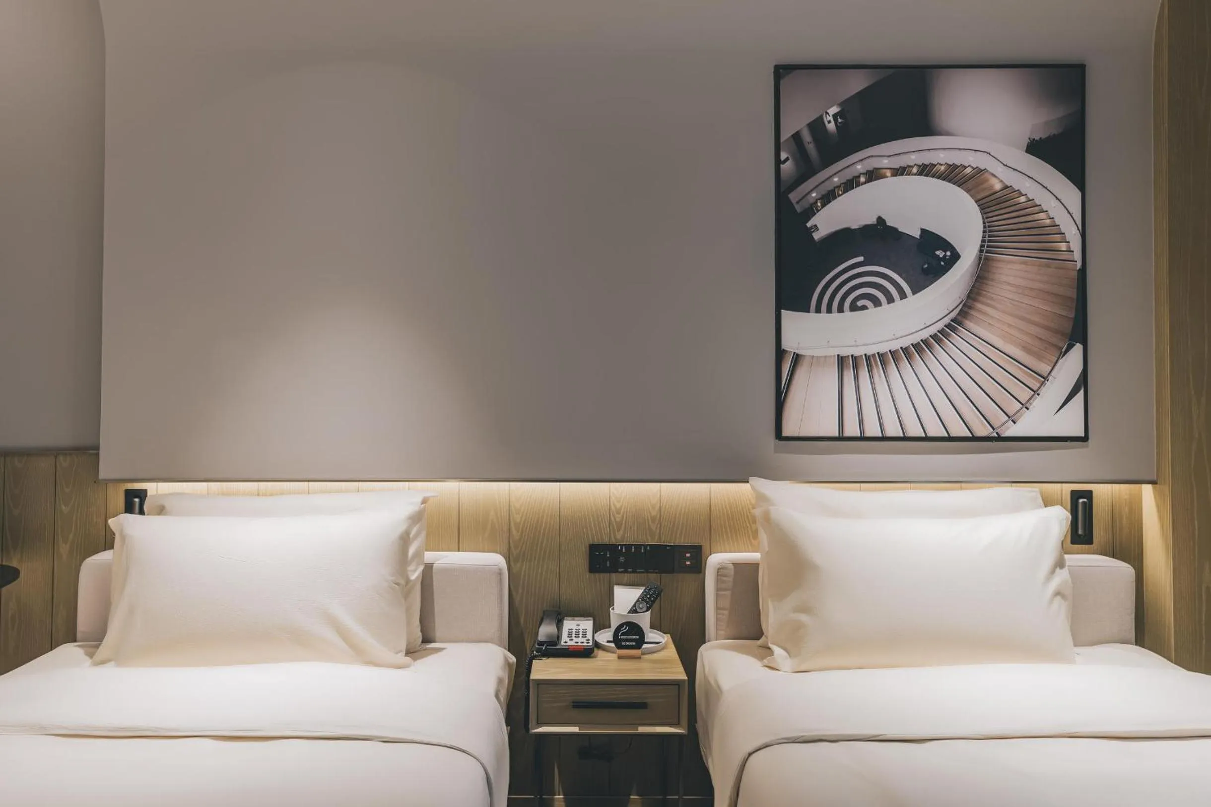 Bed in Atour X Hotel The Bund East Nanjing Road