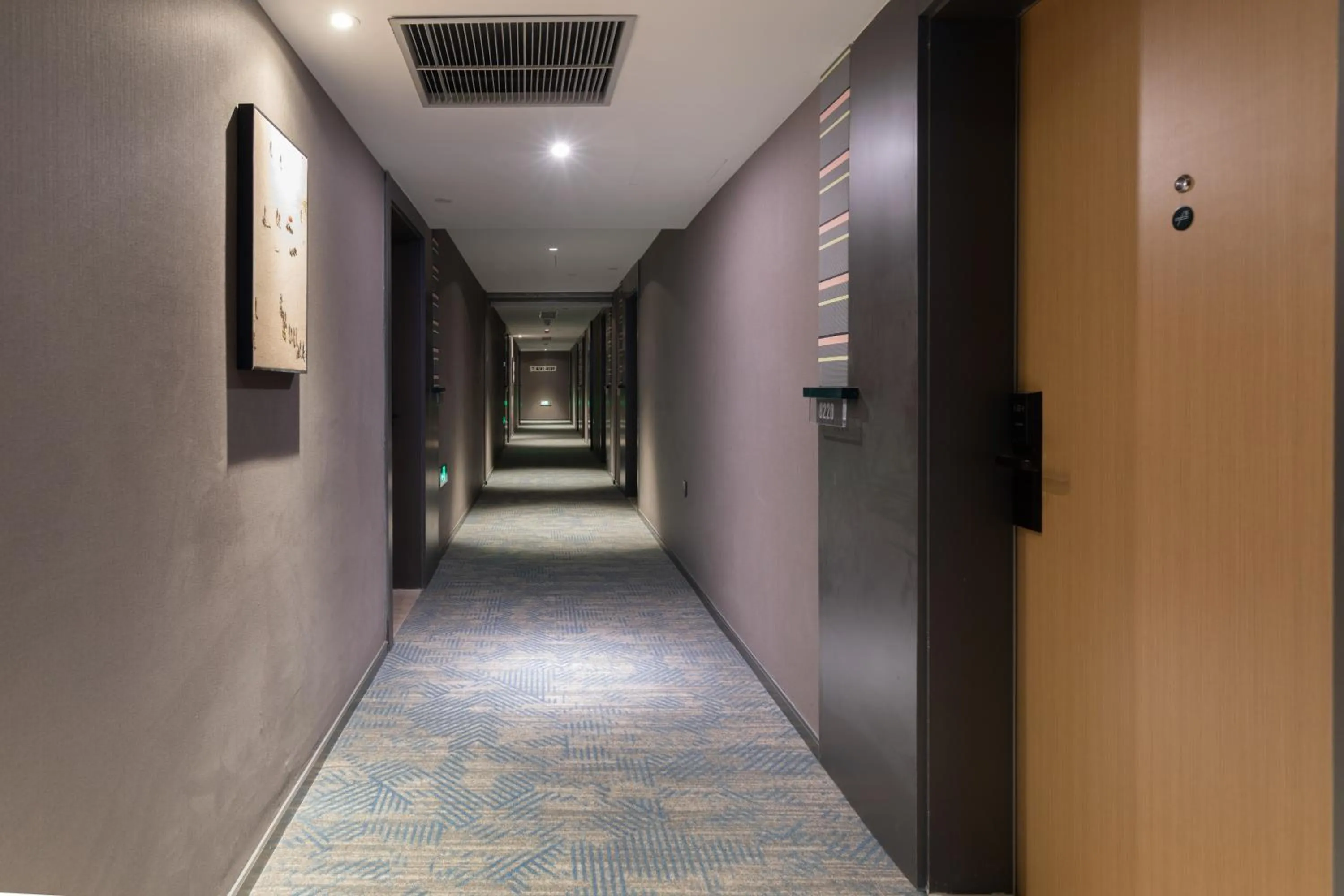 Decorative detail in Atour Hotel Suzhou Guanqian Street Leqiao Station