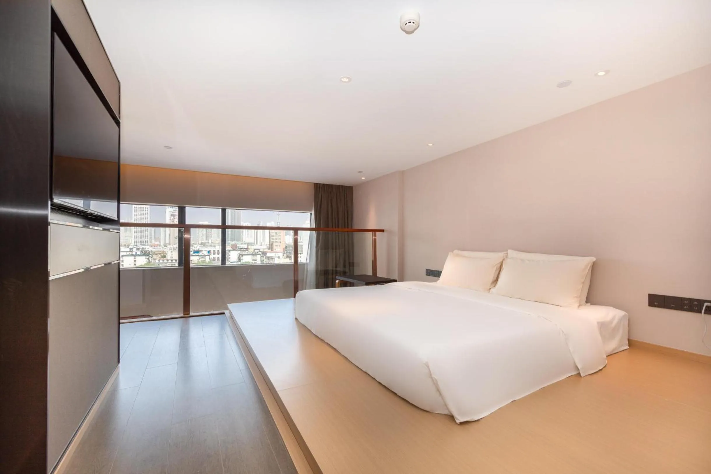 Bed in Atour S Hotel Jinan Baotu Spring