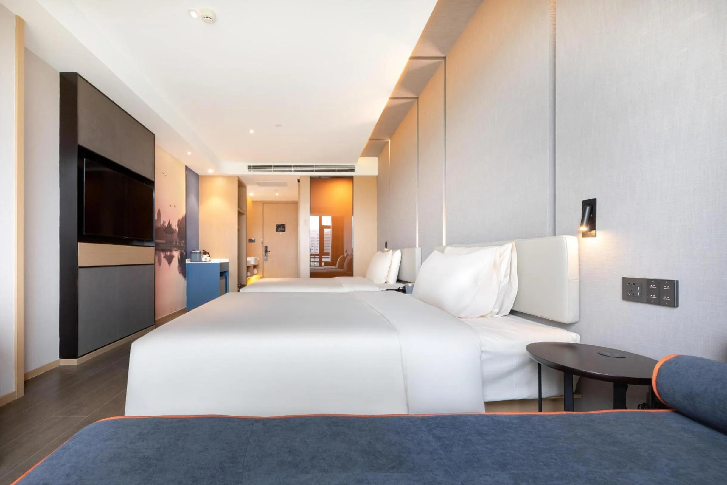 Bed in Atour S Hotel Jinan Baotu Spring