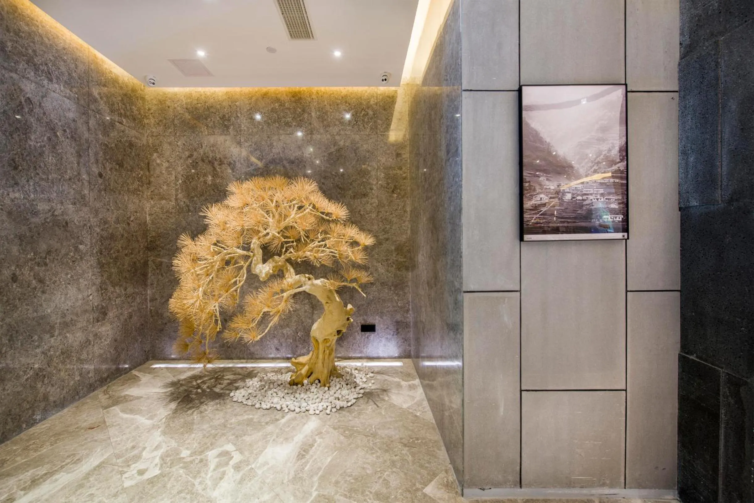 Lobby or reception in Atour X Hotel Zhujiang New Town Tianhe Park Station Guangzhou close to Canton Fair -Free shuttle bus to Canton Fair