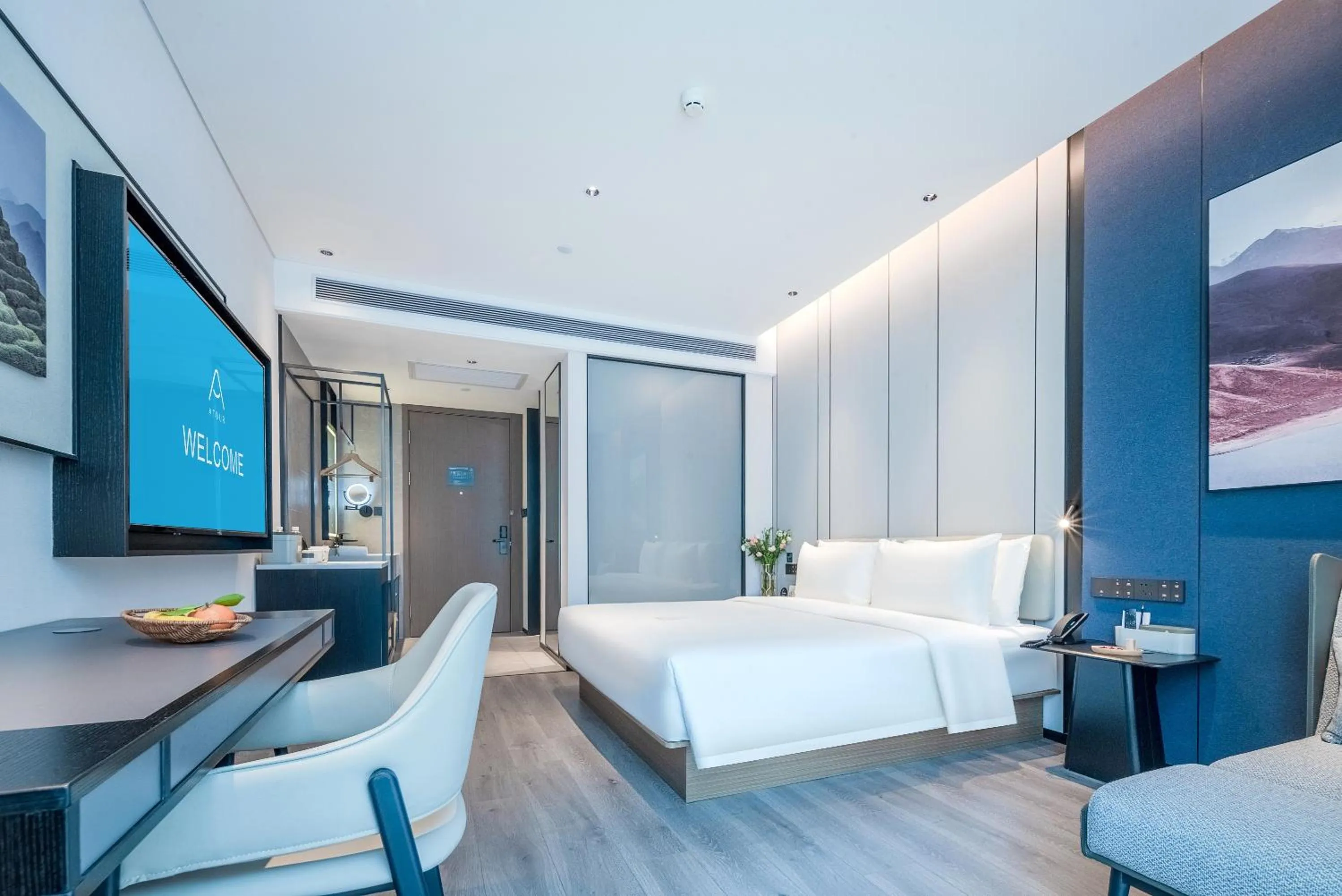 Bed in Atour Hotel Shenzhen Baoan Vanke Star City