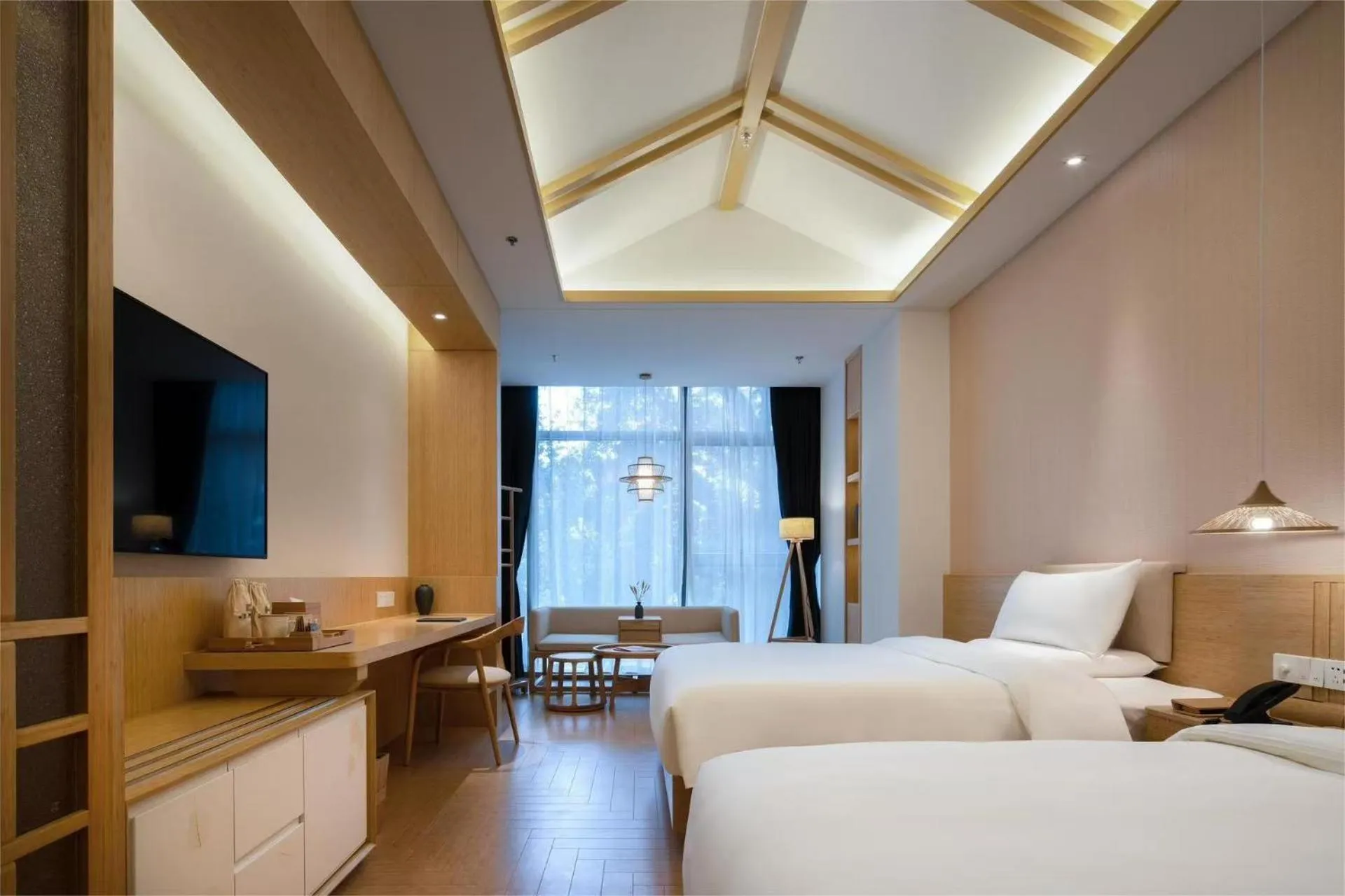 Photo of the whole room, Bed in Atour X Hotel Shenzhen Futian CBD Chegongmiao