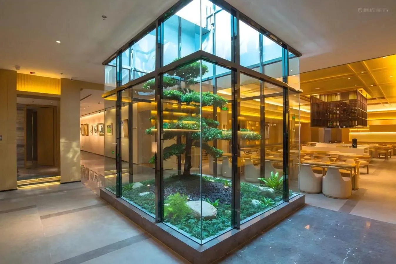 Lobby or reception in Atour X Hotel Shenzhen Futian CBD Chegongmiao