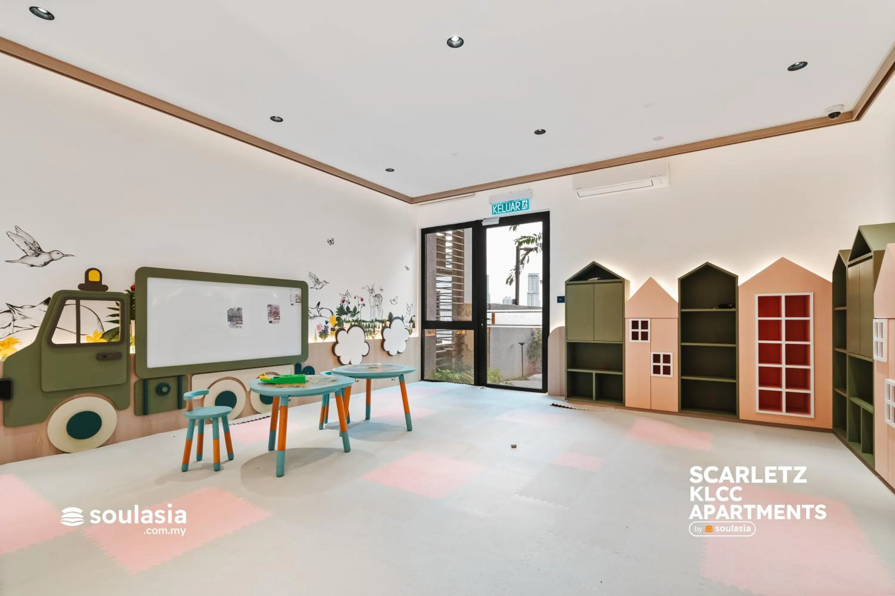 Kids's club in Scarletz KLCC Apartments by soulasia