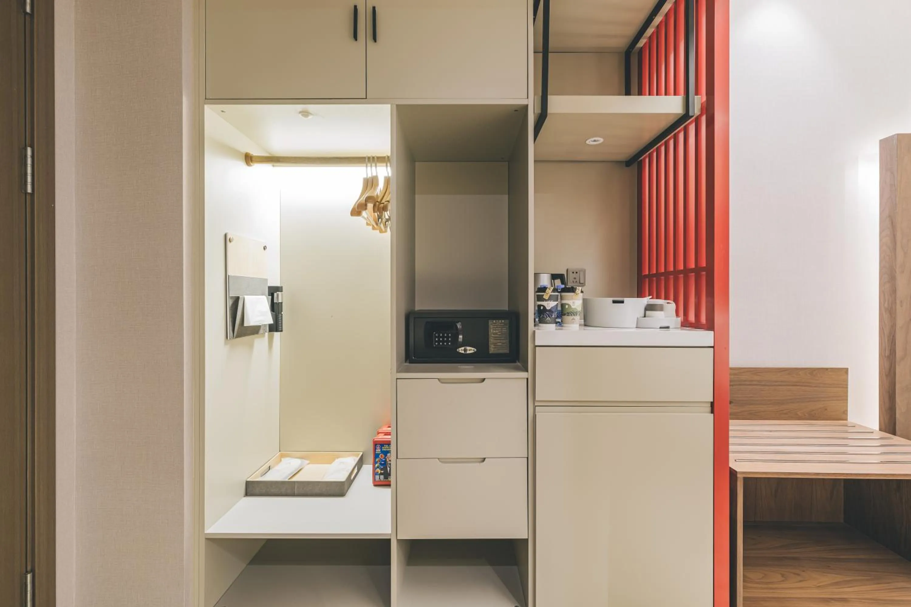 minibar in Atour Hotel Guanyin Bridge Chongqing