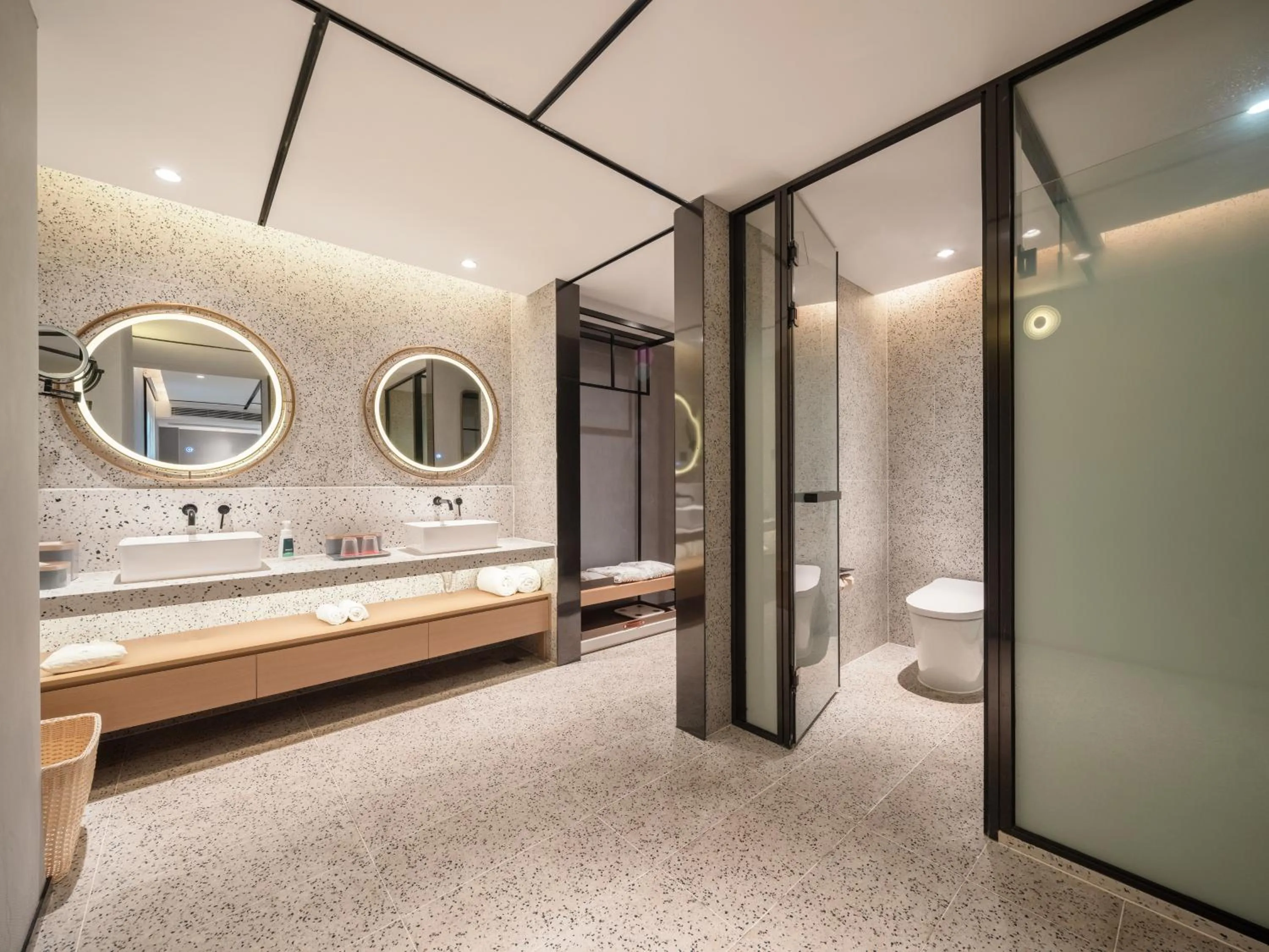 Bathroom in Atour S Hotel Chongqing Jiefangbei Hongyadong Riverview