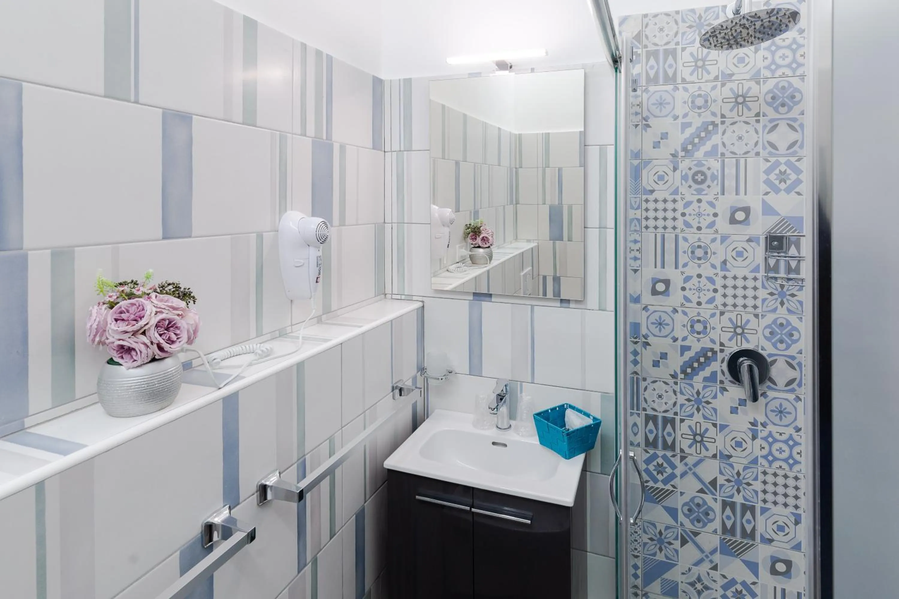 Bathroom in Affittacamere Alessia