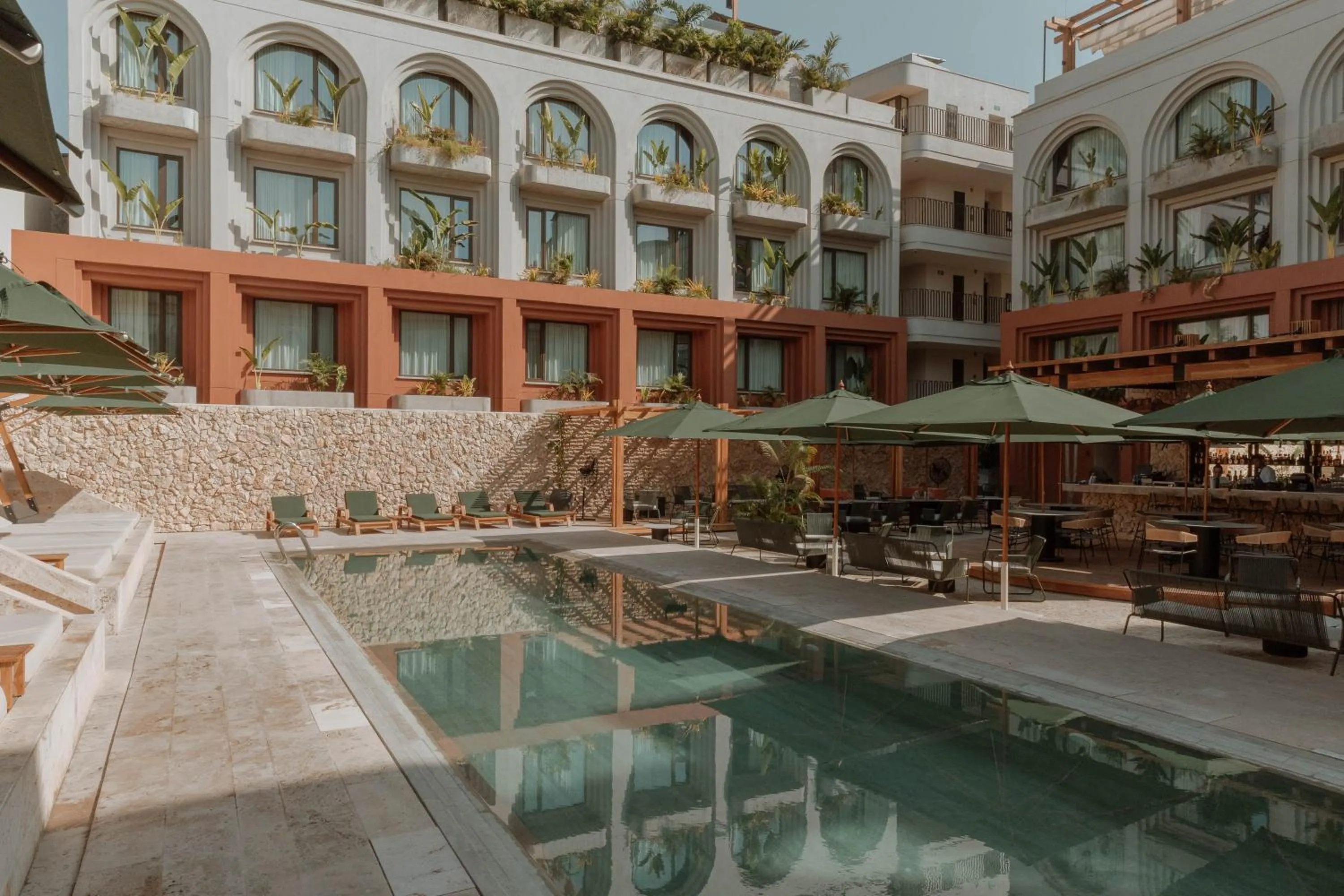 Swimming pool in Osh Hotel Cartagena