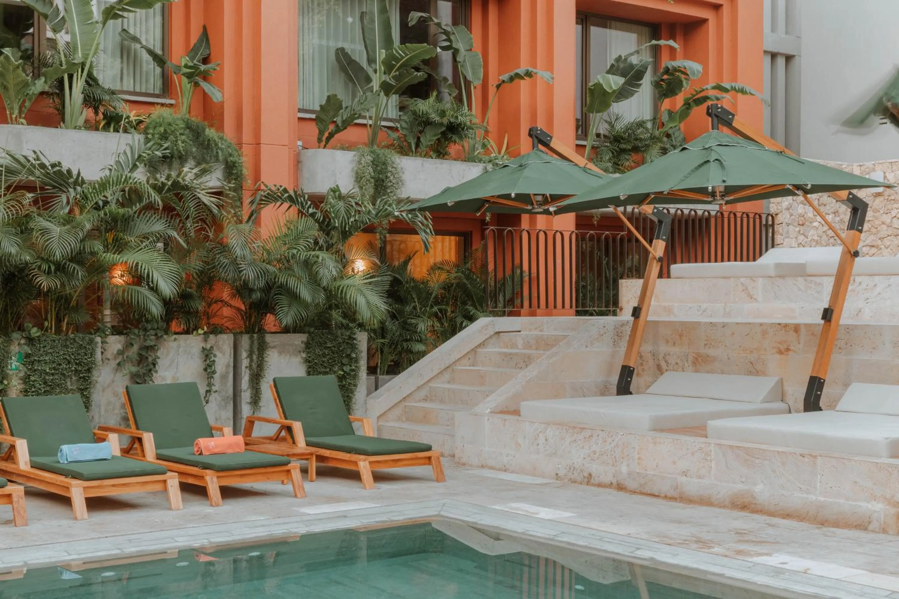 Swimming pool in Osh Hotel Cartagena