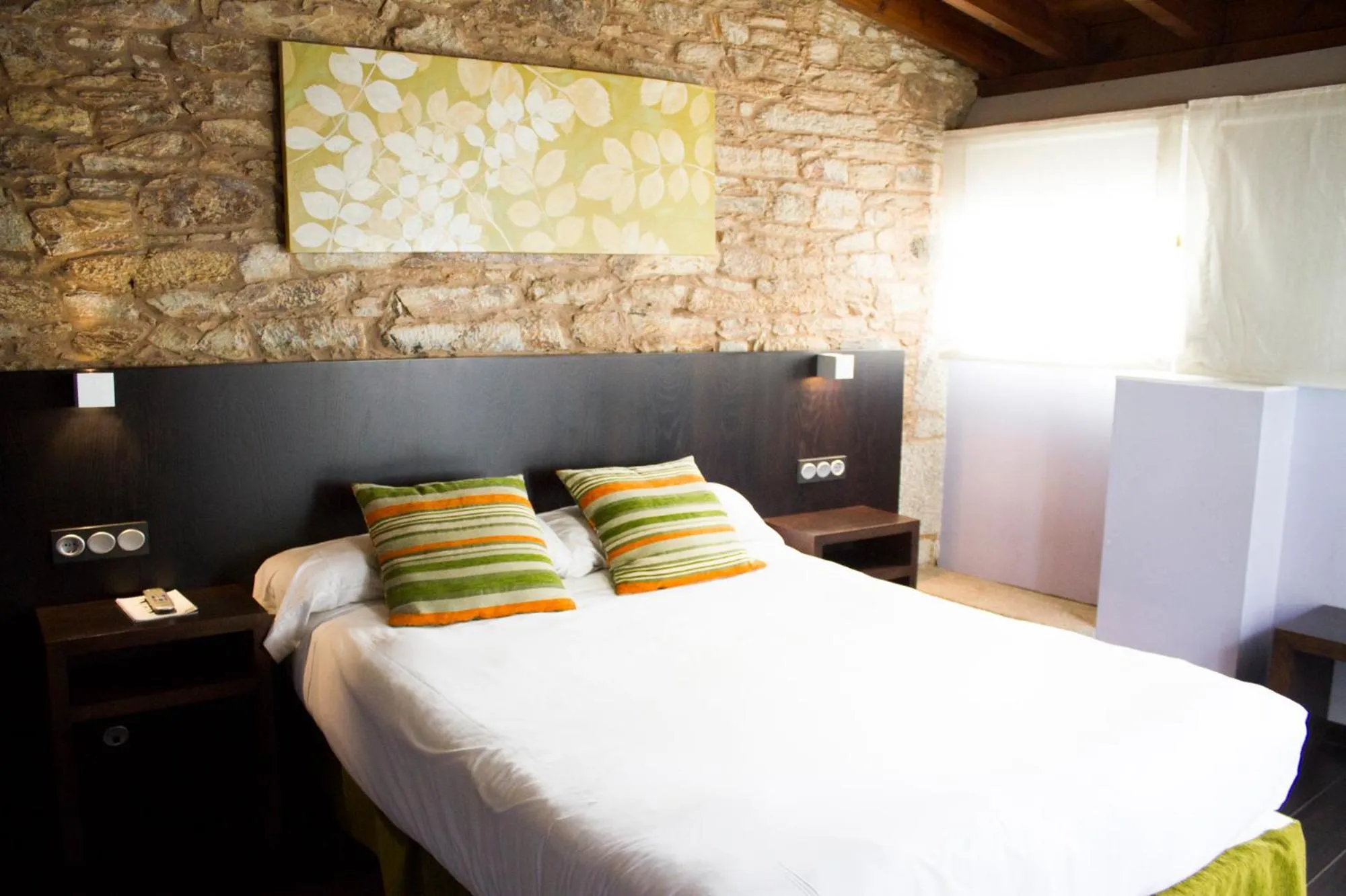 Bed in Hotel A Tafona do Peregrino