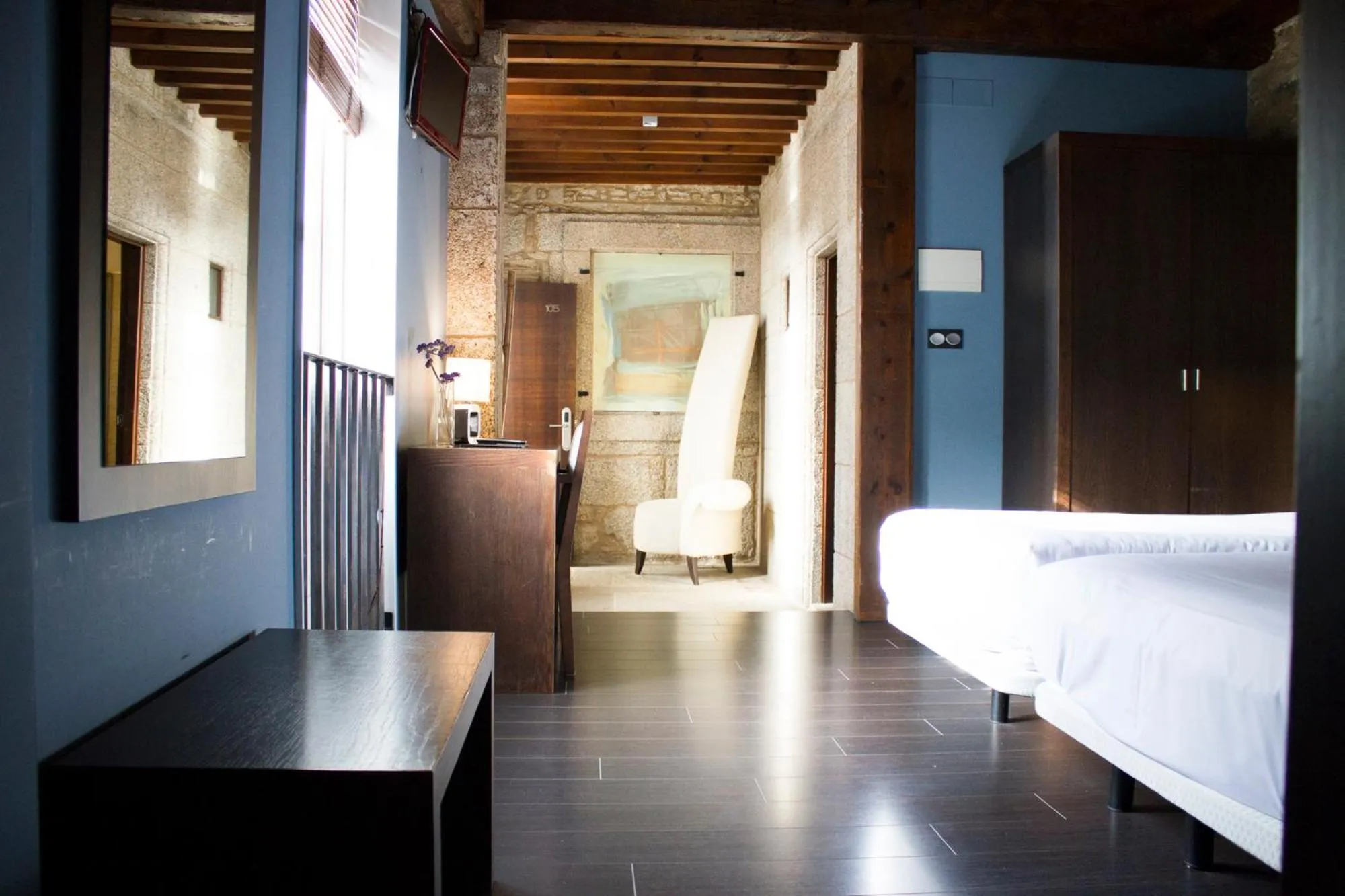 Bed in Hotel A Tafona do Peregrino