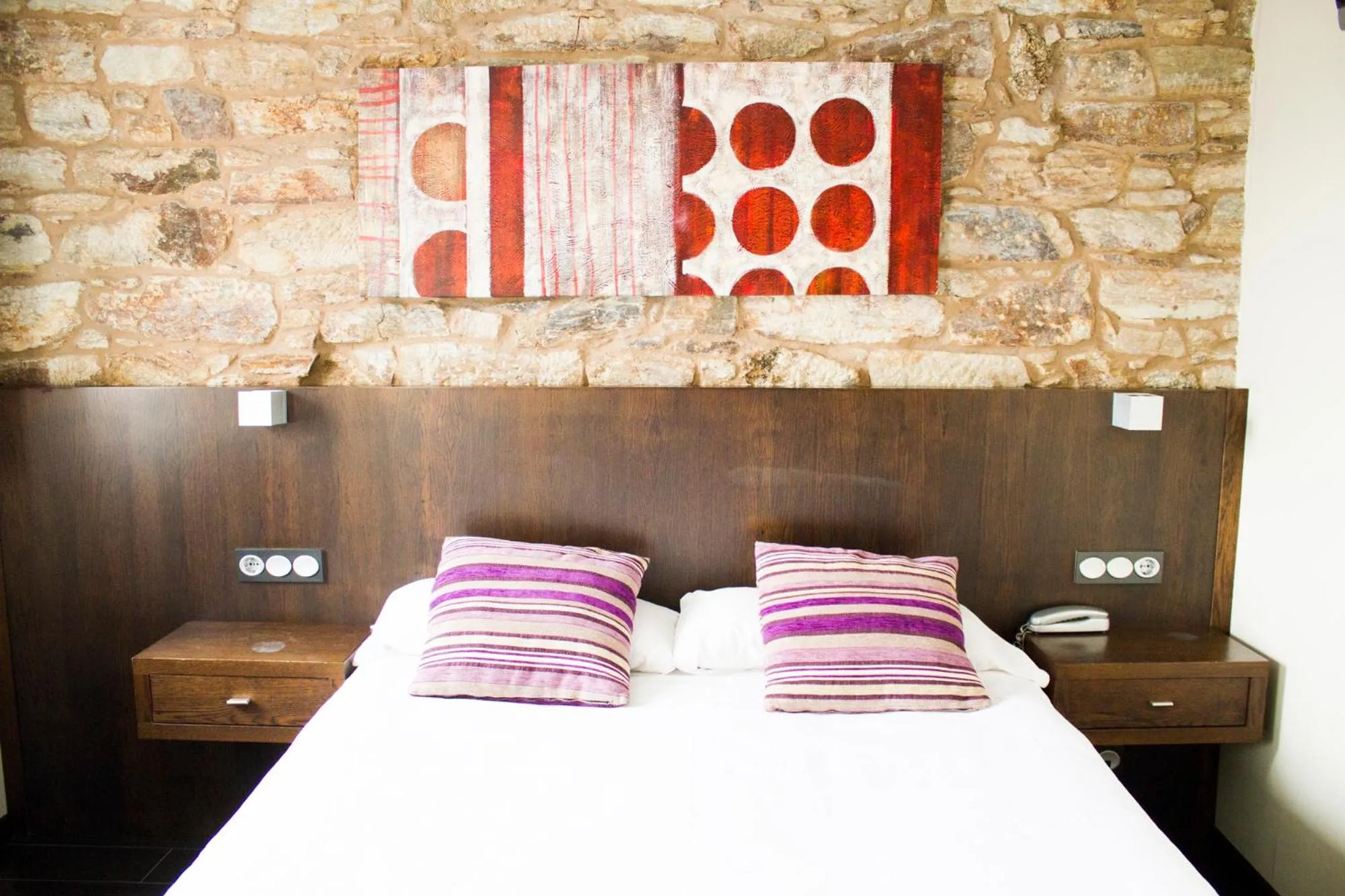 Bed in Hotel A Tafona do Peregrino